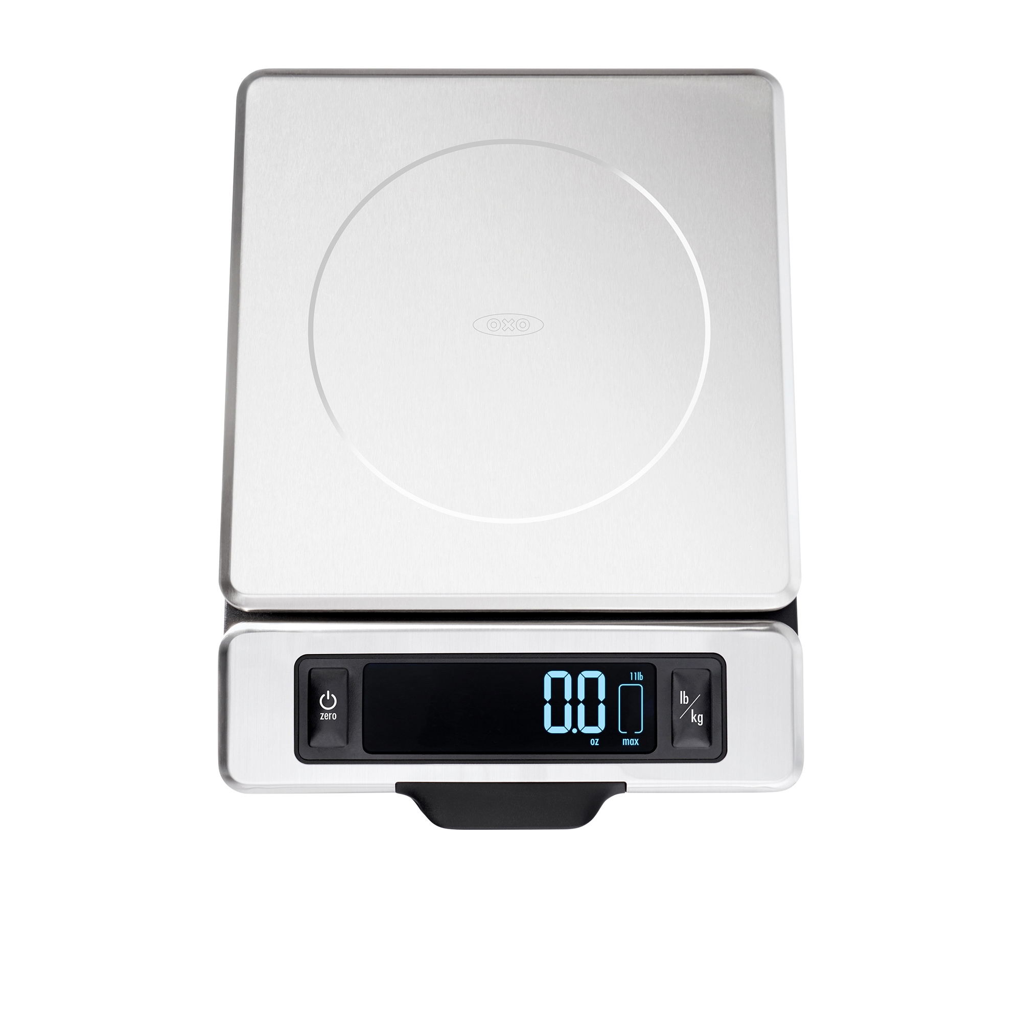 OXO Good Grips Stainless Steel Food Scale with Pull Out Display 5kg Image 1