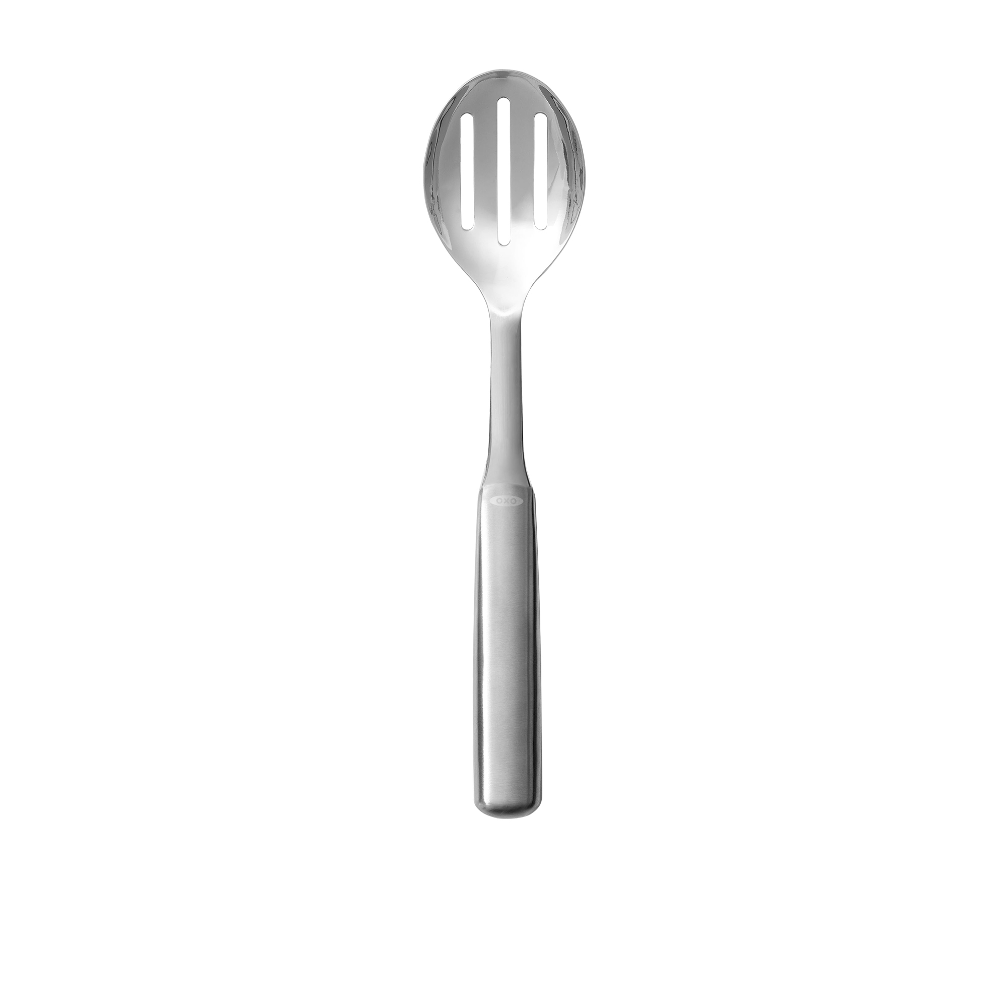 OXO SteeL Slotted Serving Spoon Image 2