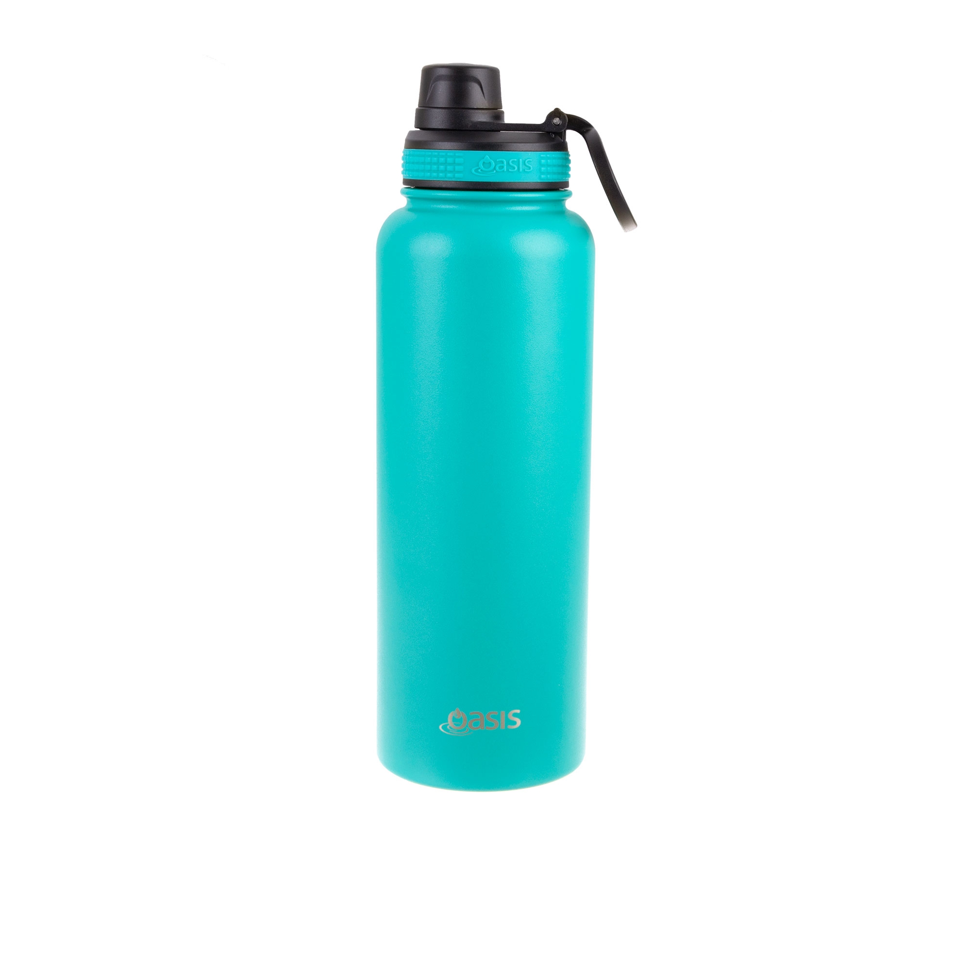 Oasis Challenger Double Wall Insulated Sports Bottle 1.1L Turquoise Image 1