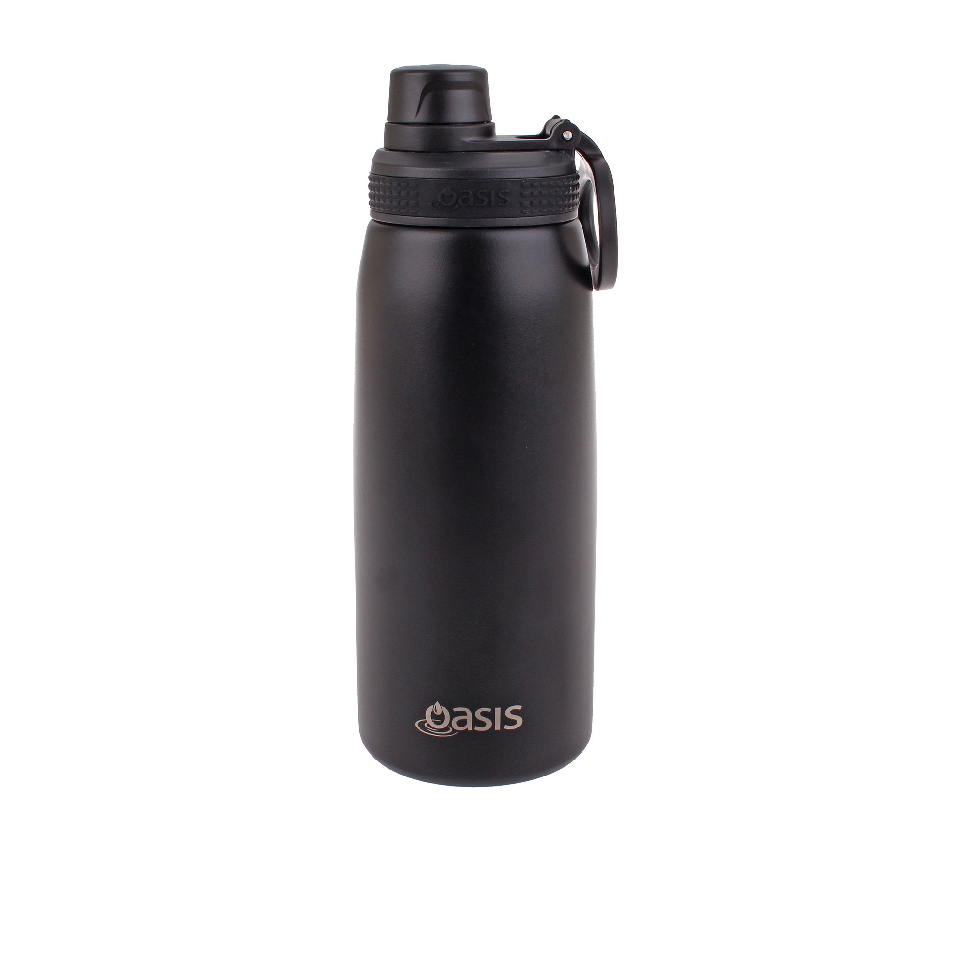 Oasis Double Wall Insulated Sports Bottle 780ml Black Image 1