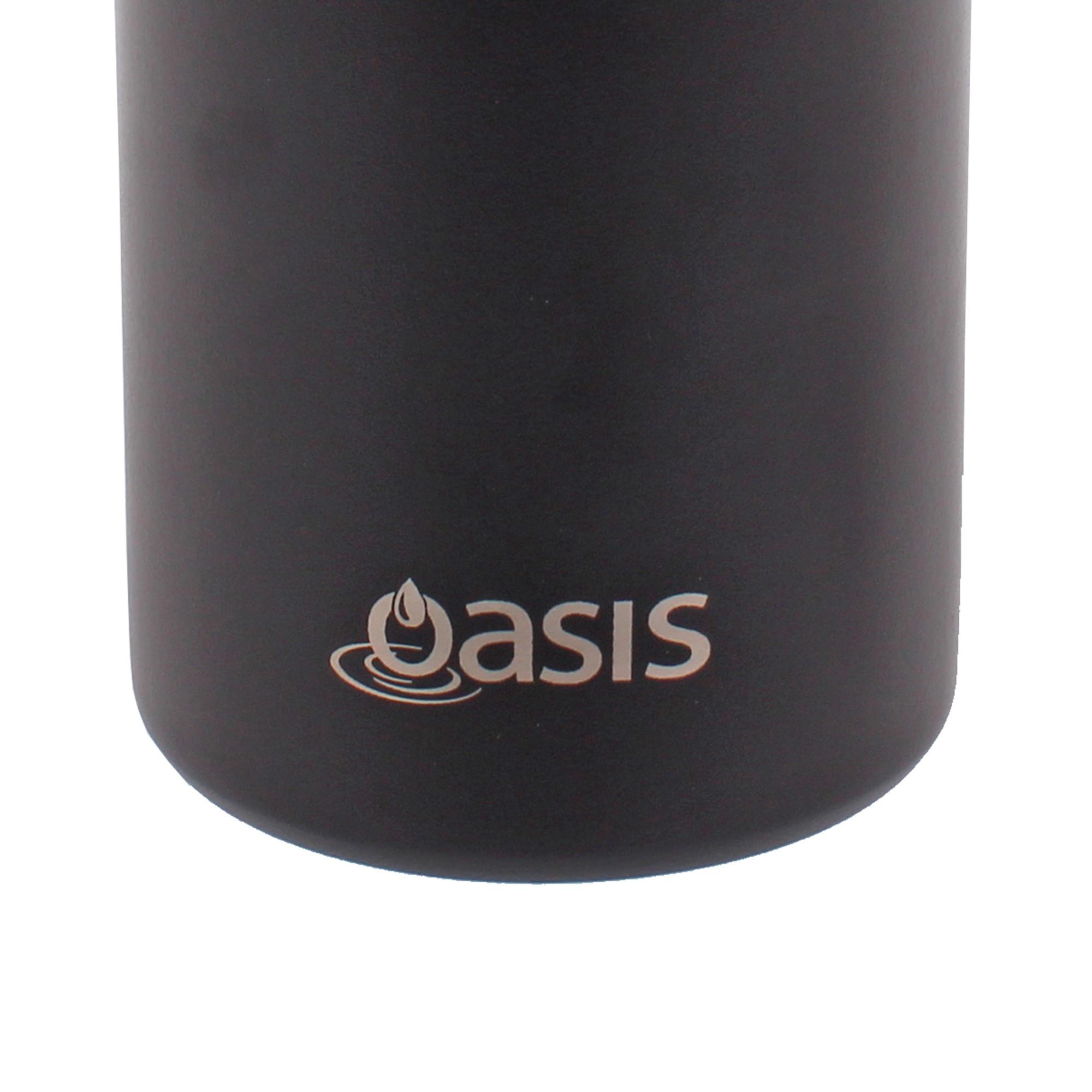 Oasis Double Wall Insulated Sports Bottle 780ml Black Image 3