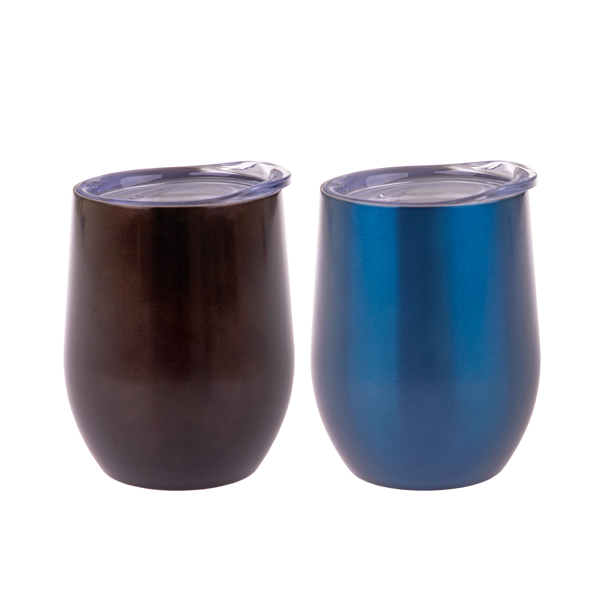 Oasis Double Wall Insulated Wine Tumbler 330ml Sapphire Image 2