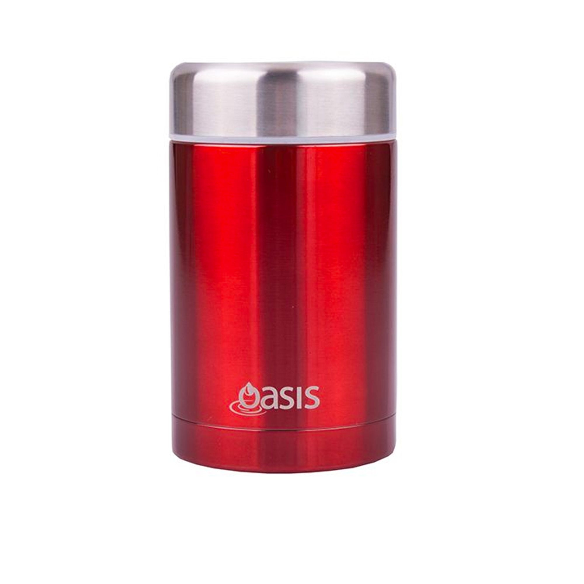 Oasis Insulated Food Flask 450ml Red Image 1