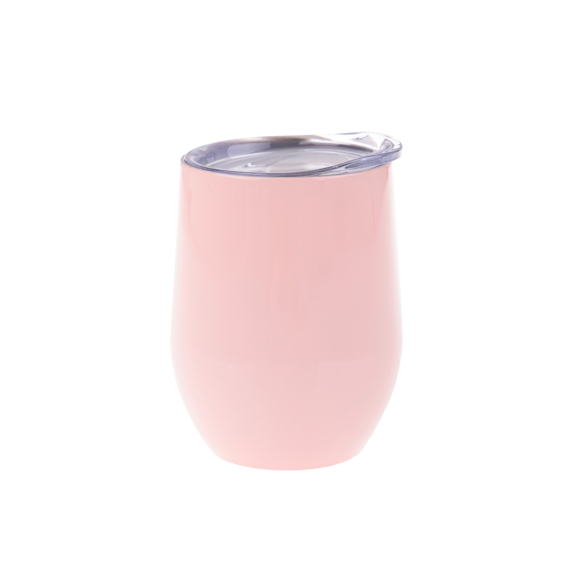 Oasis Double Wall Insulated Wine Tumbler 330ml Pink Image 1