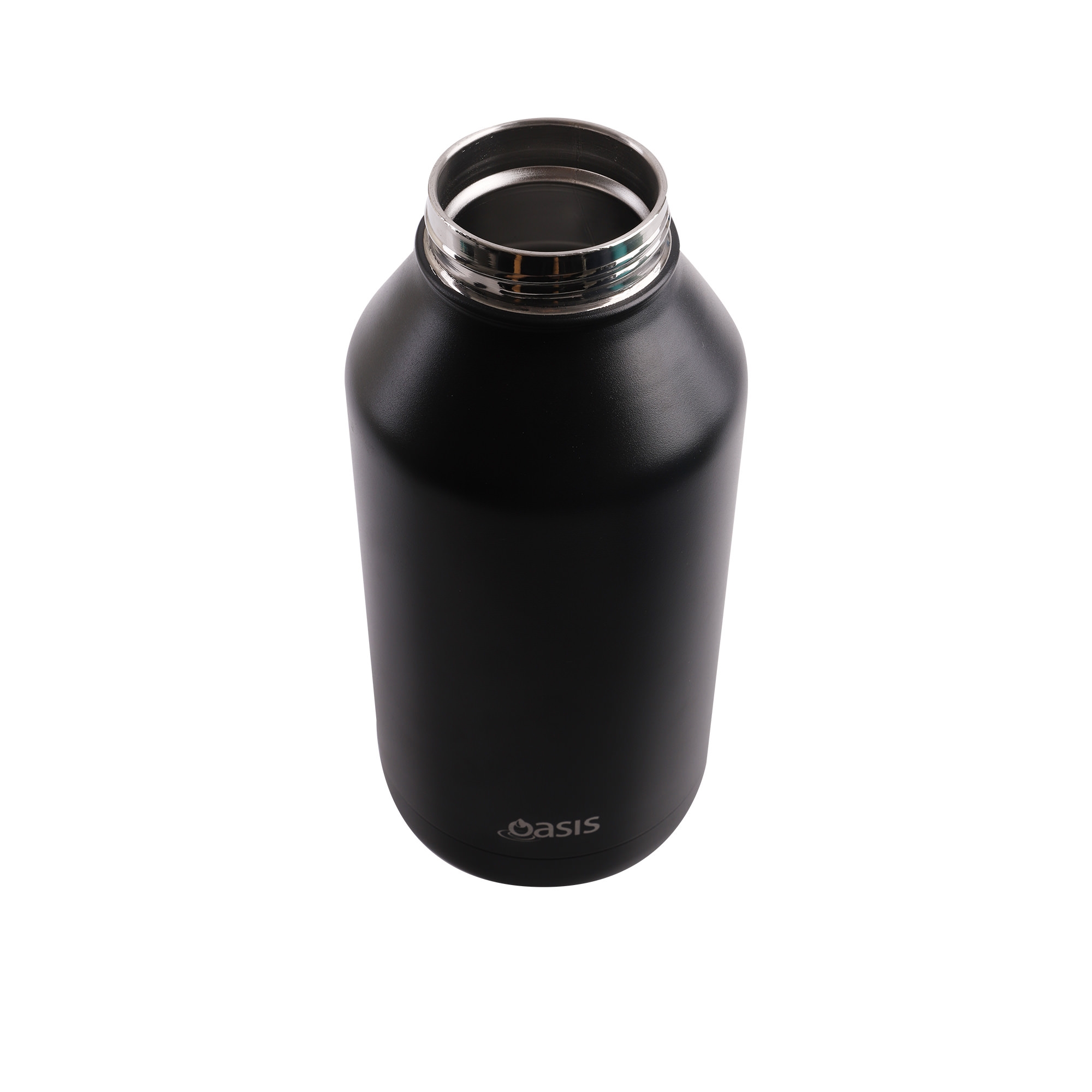 Oasis Double Wall Insulated Titan Drink Bottle 1.9L Black Image 2