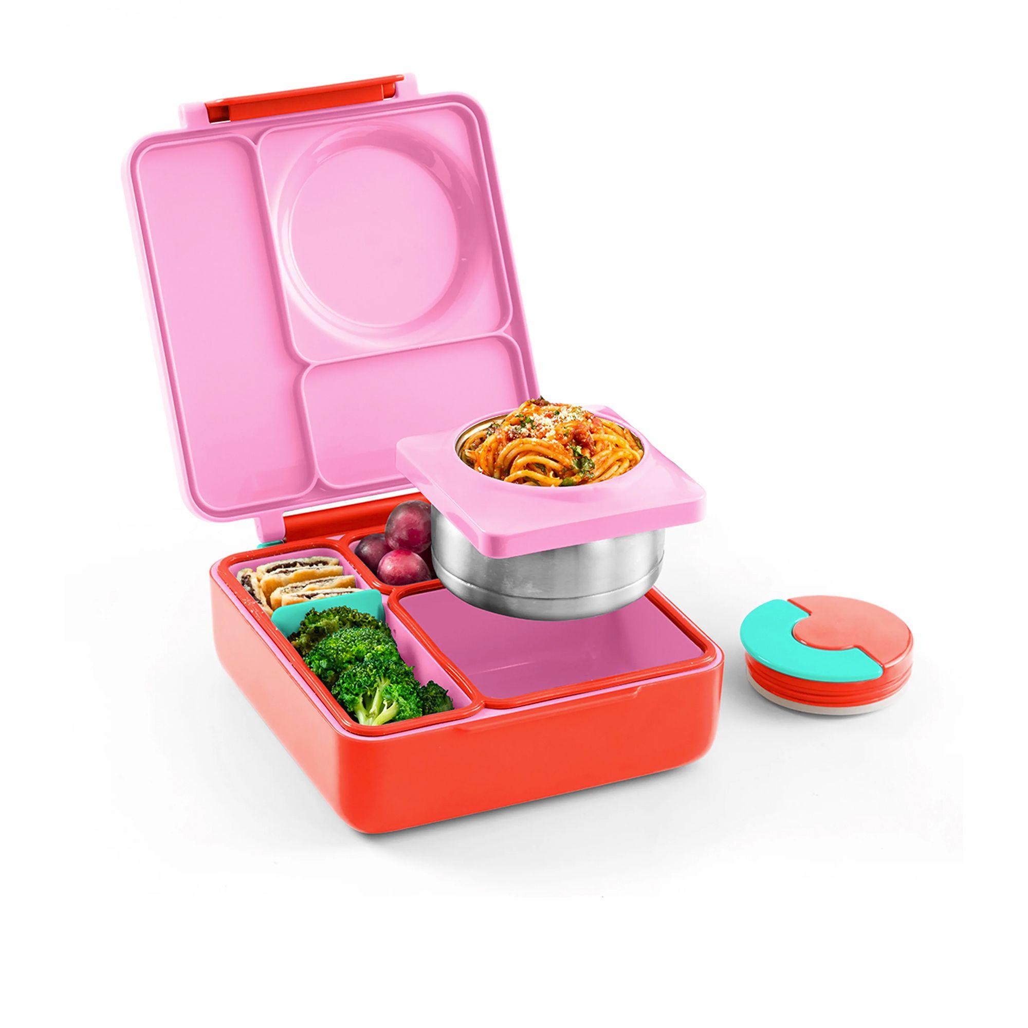 Omie OmieBox Hot and Cold Bento Box Pink Berry Image 4