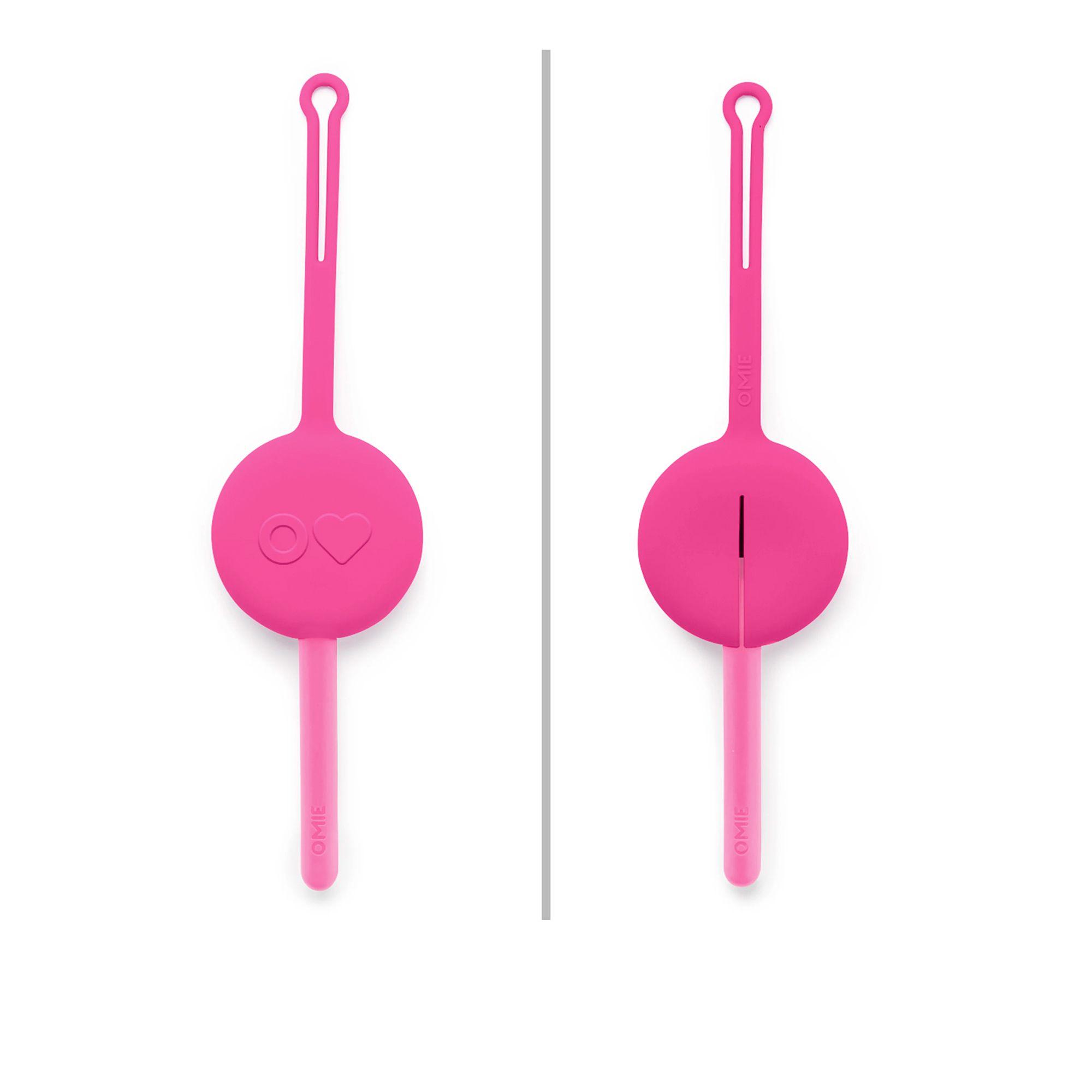 Omie OmiePod Cutlery Set 3pc Bubble Pink Image 3