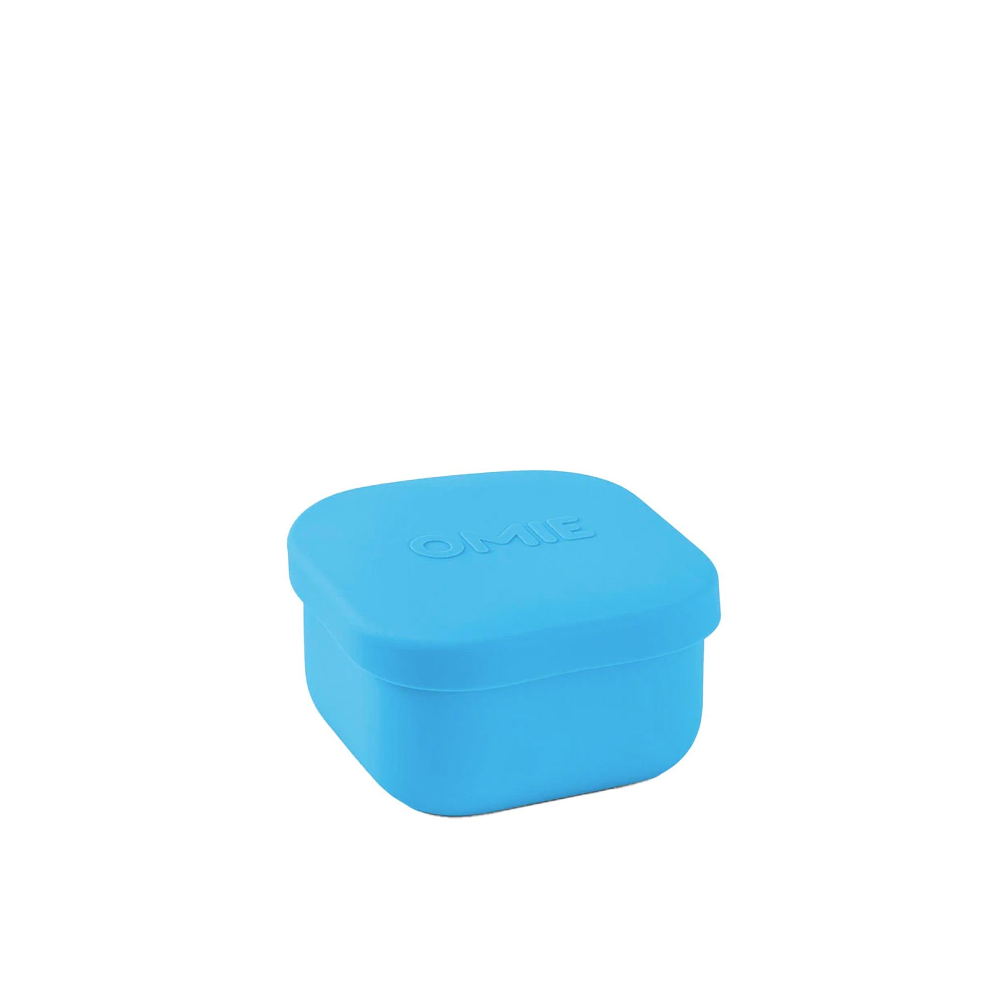 Omie OmieSnack Silicone Snack Container 280ml Blue Image 1