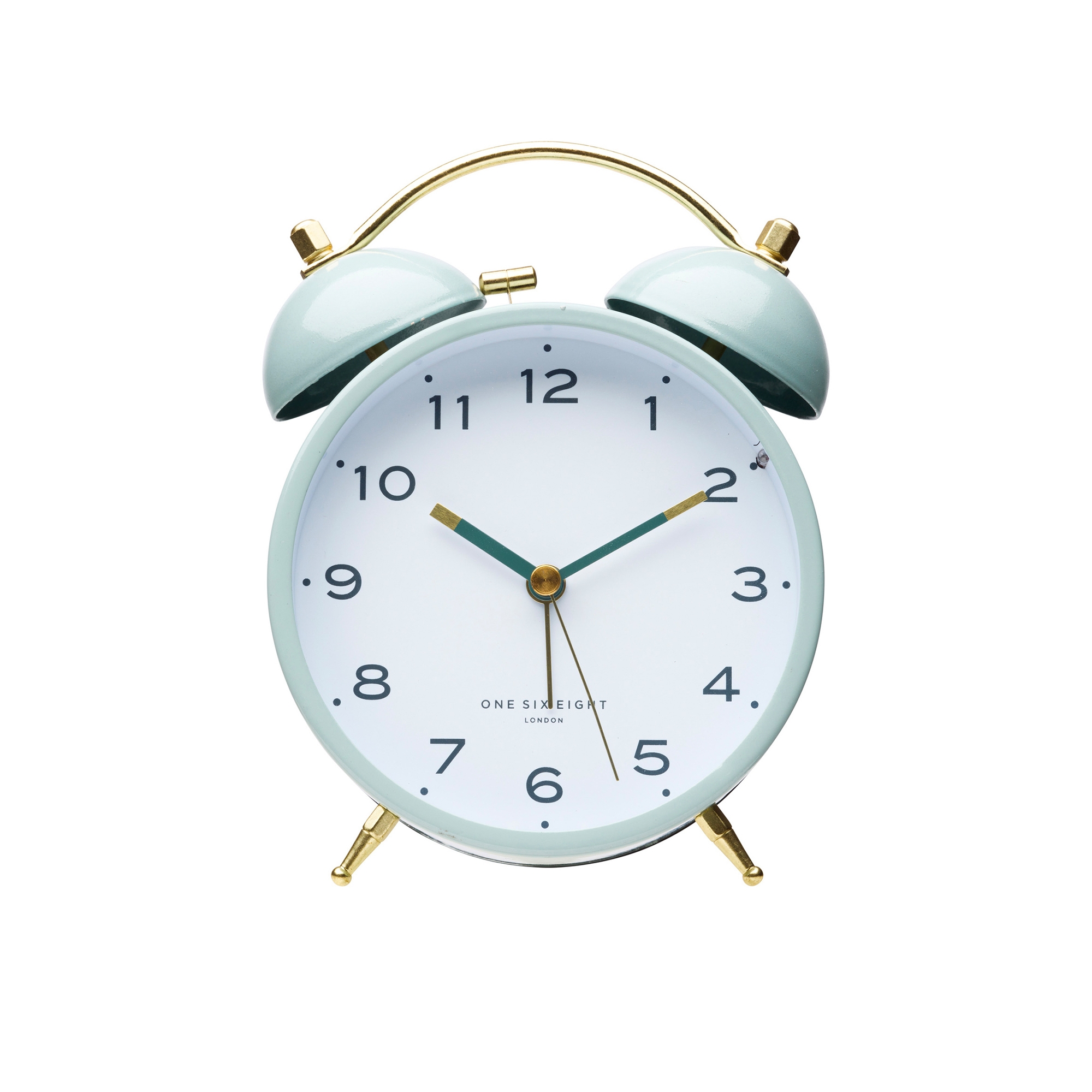 One Six Eight London Elsa Alarm Clock Sage Green Image 1