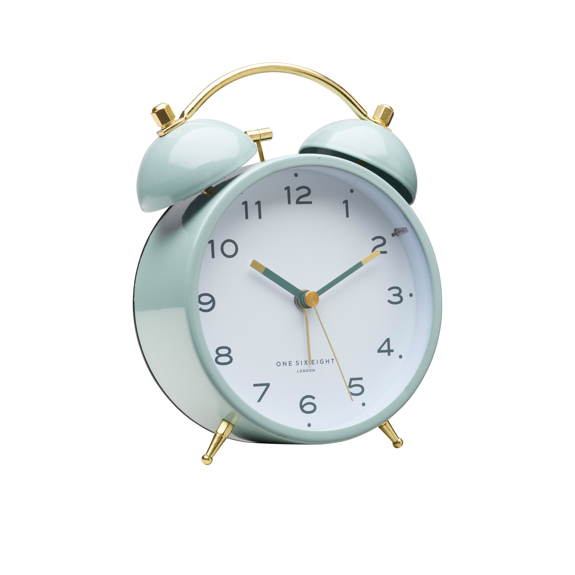 One Six Eight London Elsa Alarm Clock Sage Green Image 2