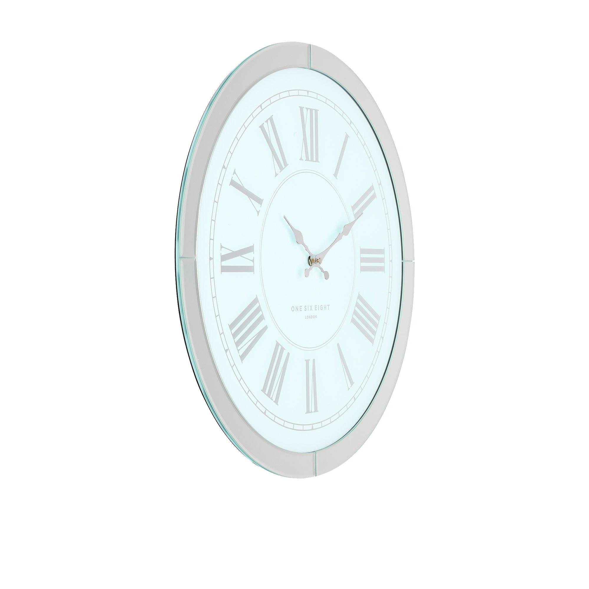 One Six Eight London Mary Glass Wall Clock 50cm Image 2