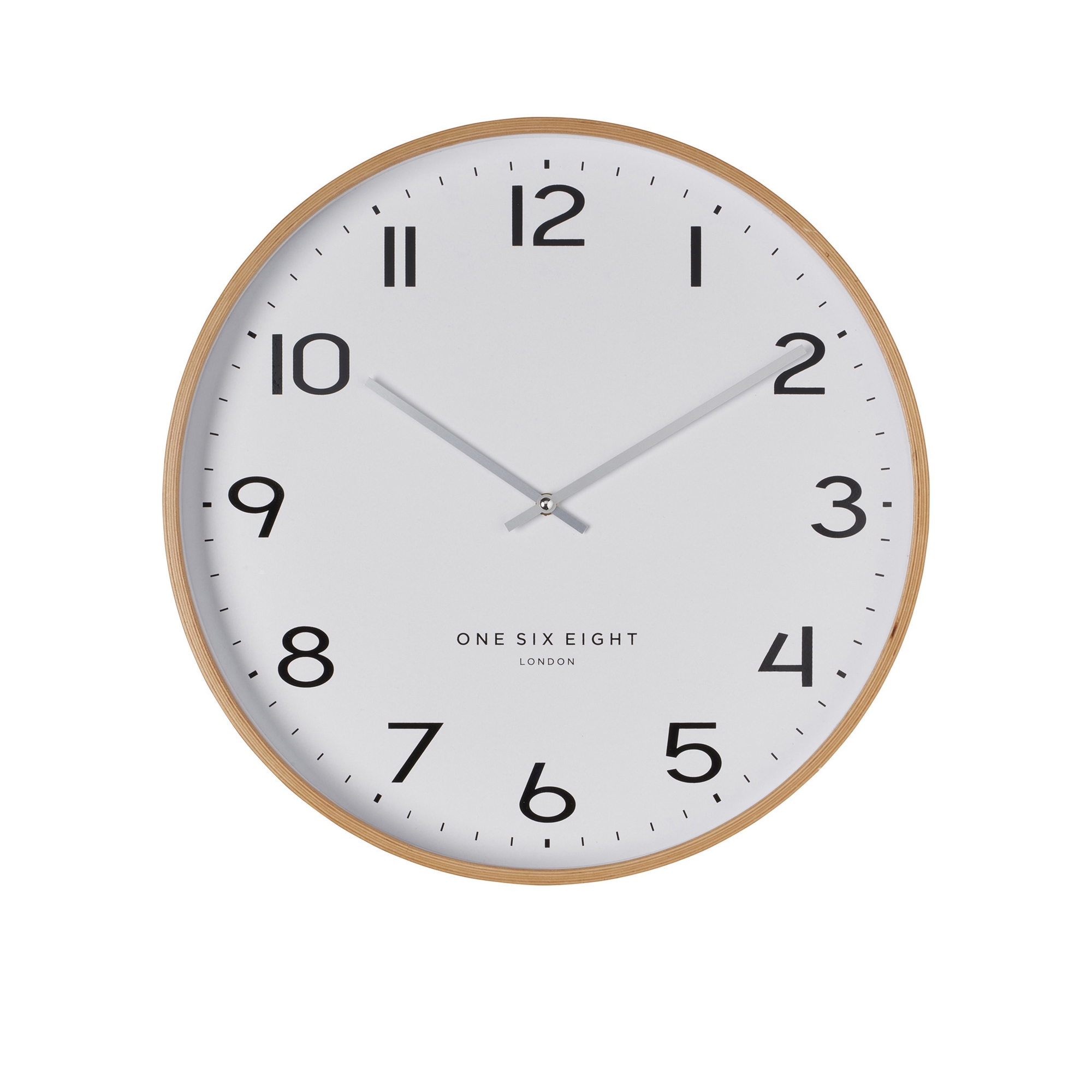 One Six Eight London Olivia Wall Clock 41cm White Image 1