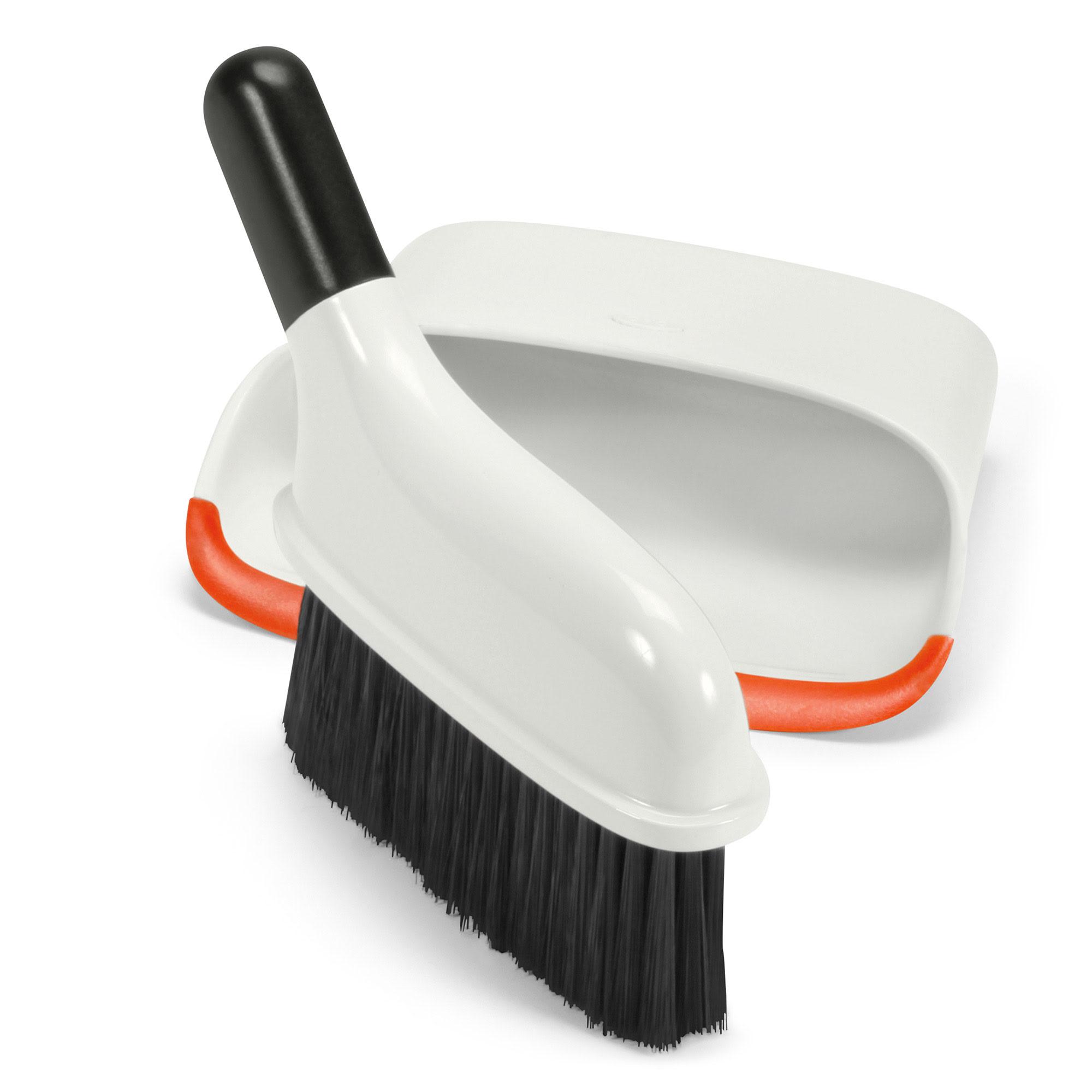 OXO Good Grips Compact Dustpan & Brush Set White Image 3