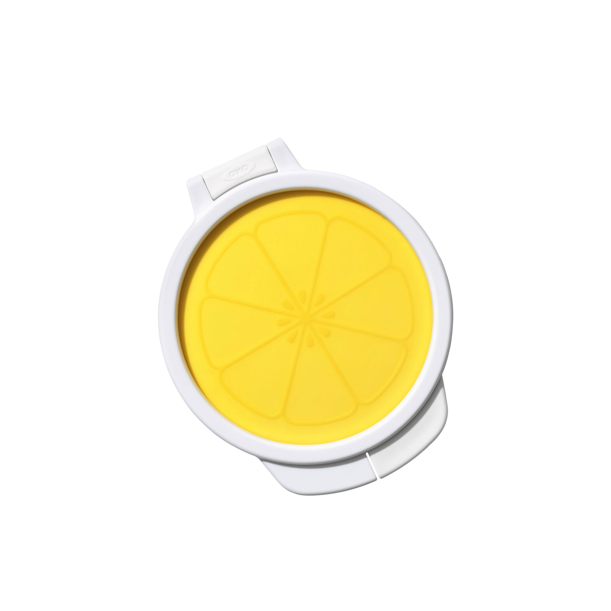 OXO Good Grips Cut & Keep Silicone Lemon Saver Yellow Image 1