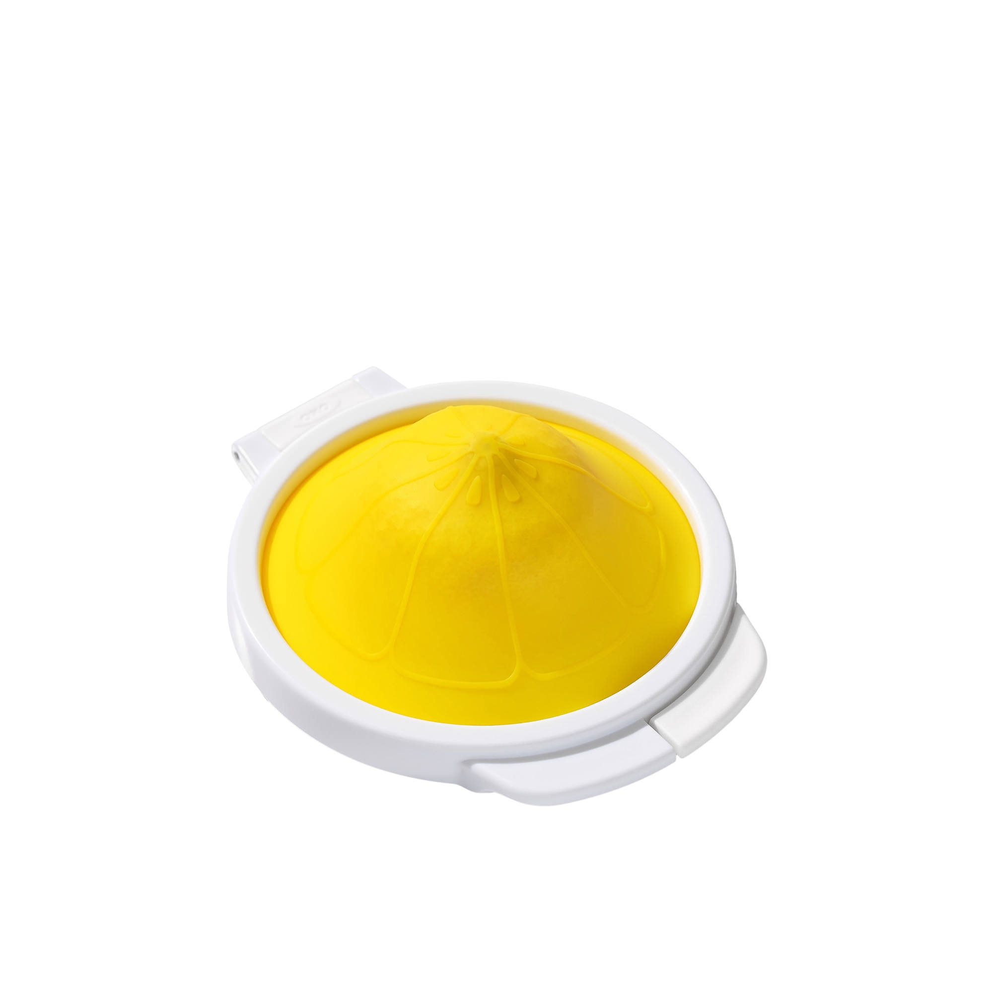 OXO Good Grips Cut & Keep Silicone Lemon Saver Yellow Image 2