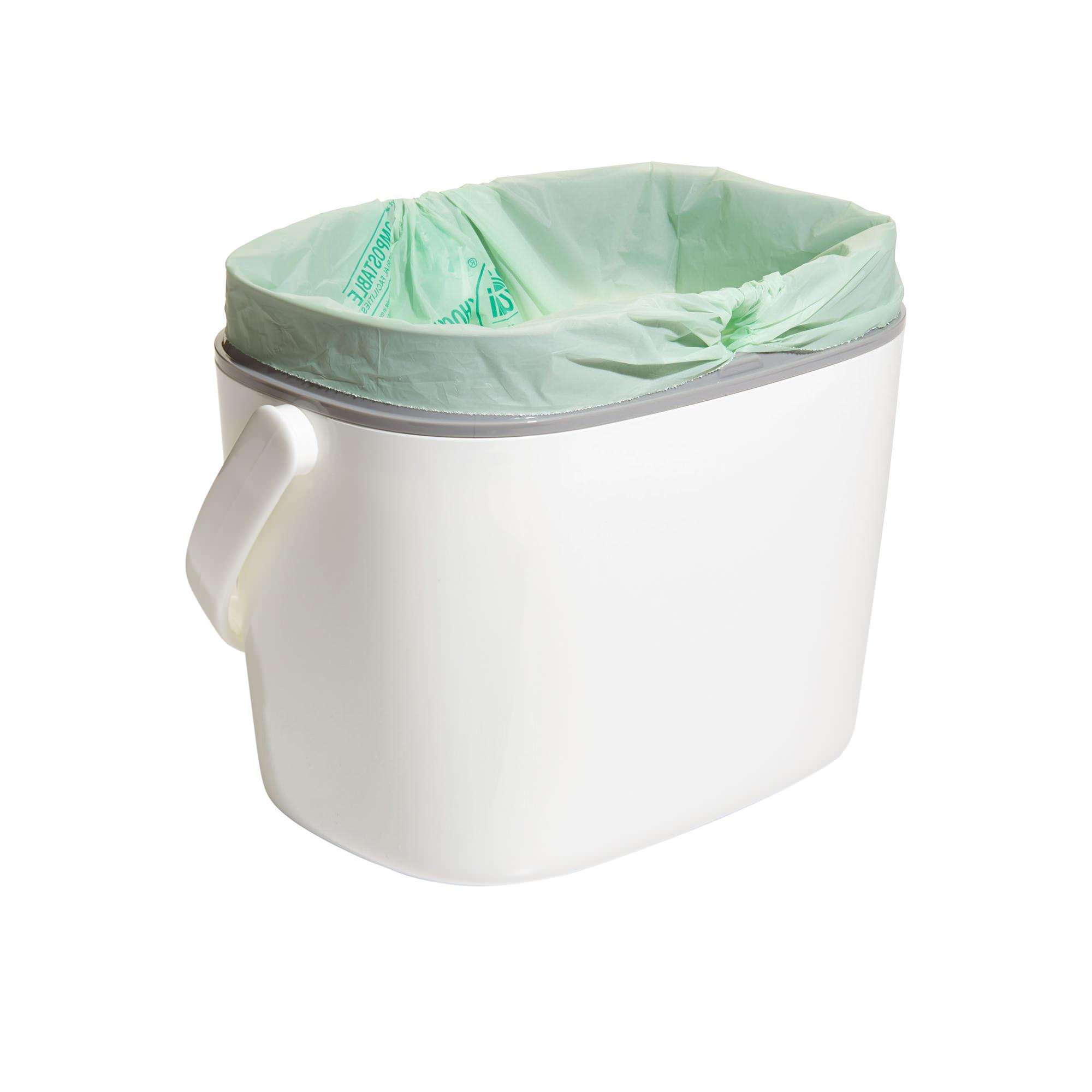 OXO Good Grips Easy Clean Compost Bin 6.6L White Image 3