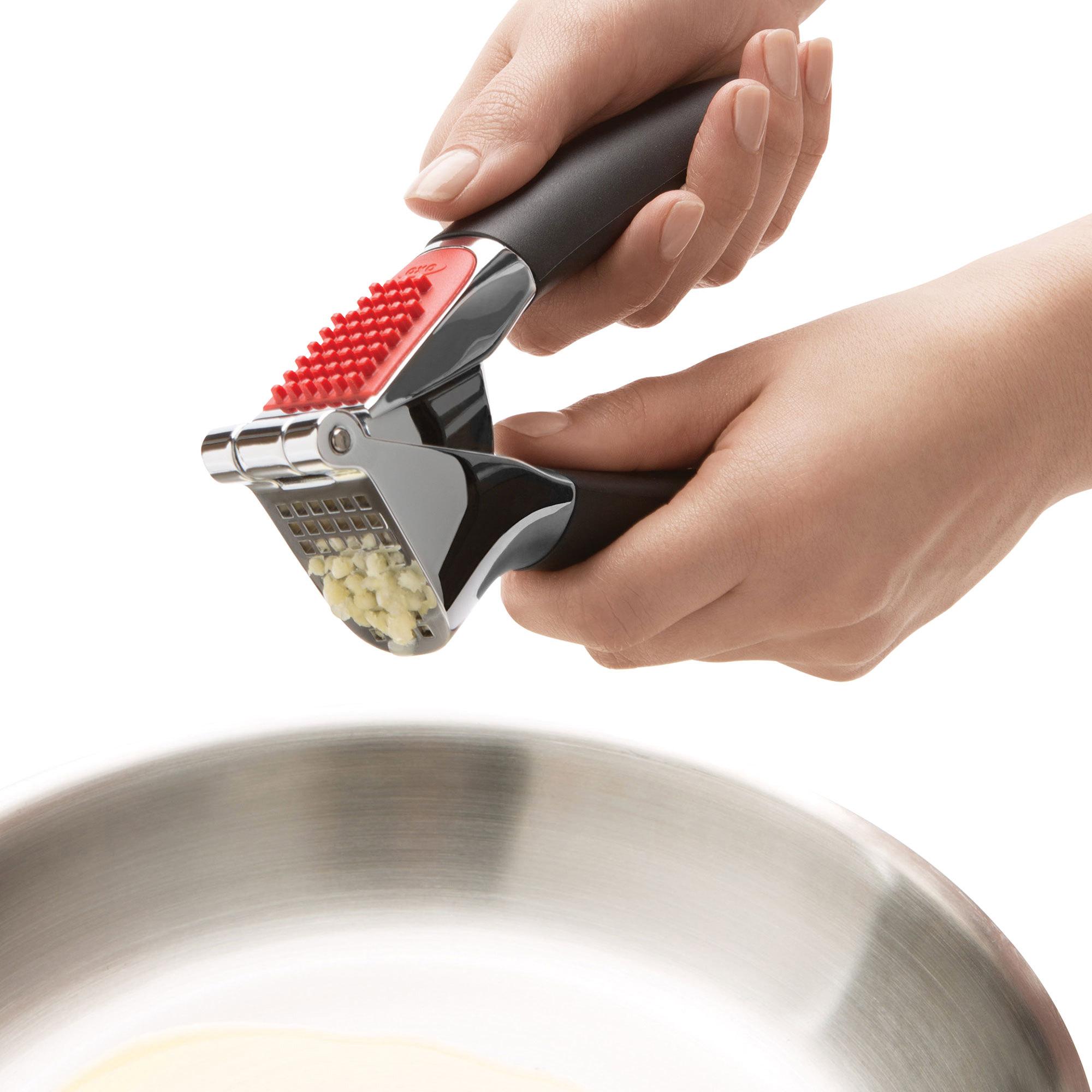 OXO Good Grips Garlic Press with Built In Cleaner Image 3