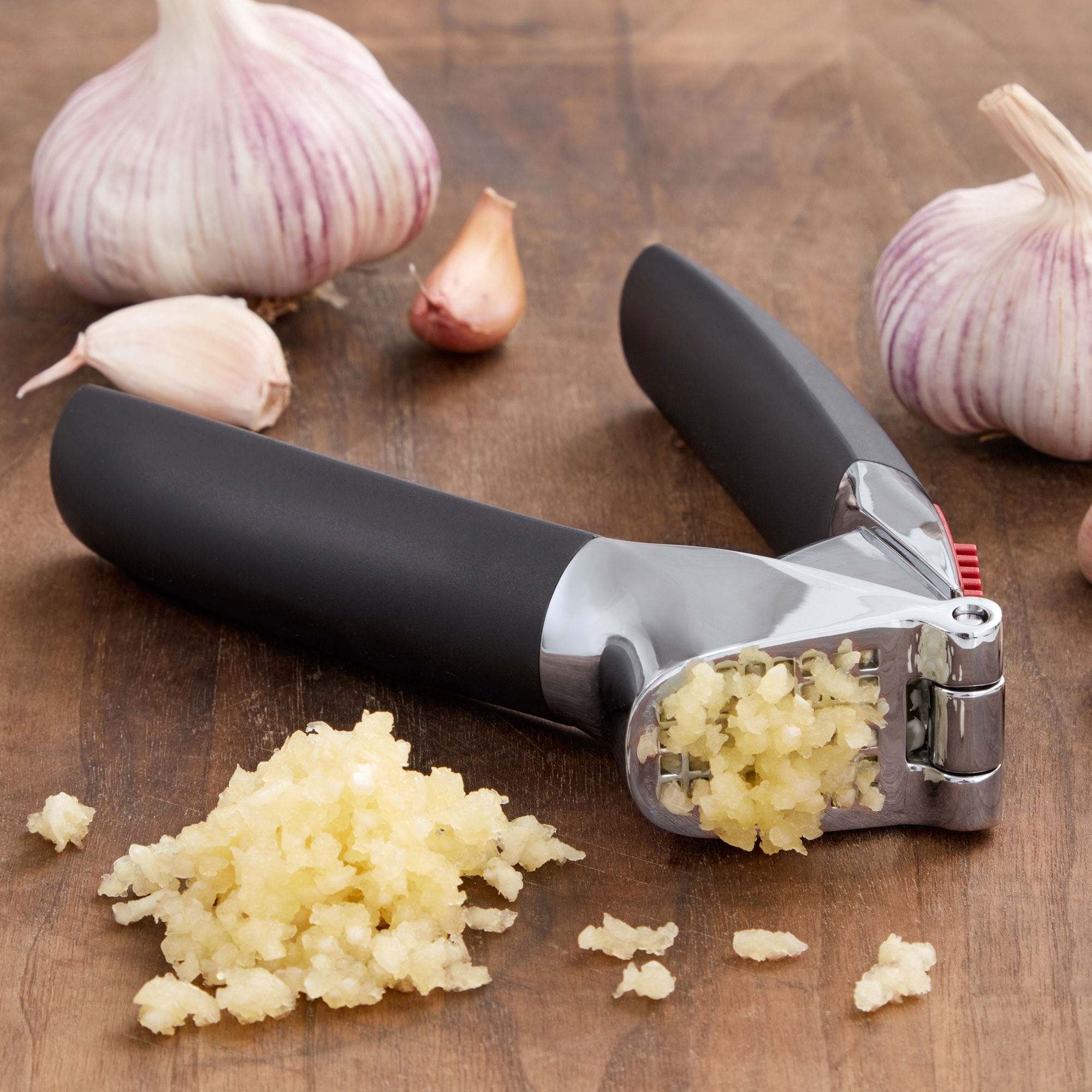 OXO Good Grips Garlic Press with Built In Cleaner Image 2