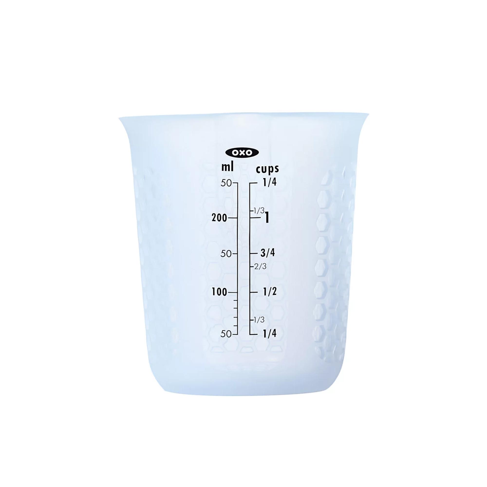 OXO Good Grips Squeeze & Pour Silicone Measuring Cup 250ml Image 1