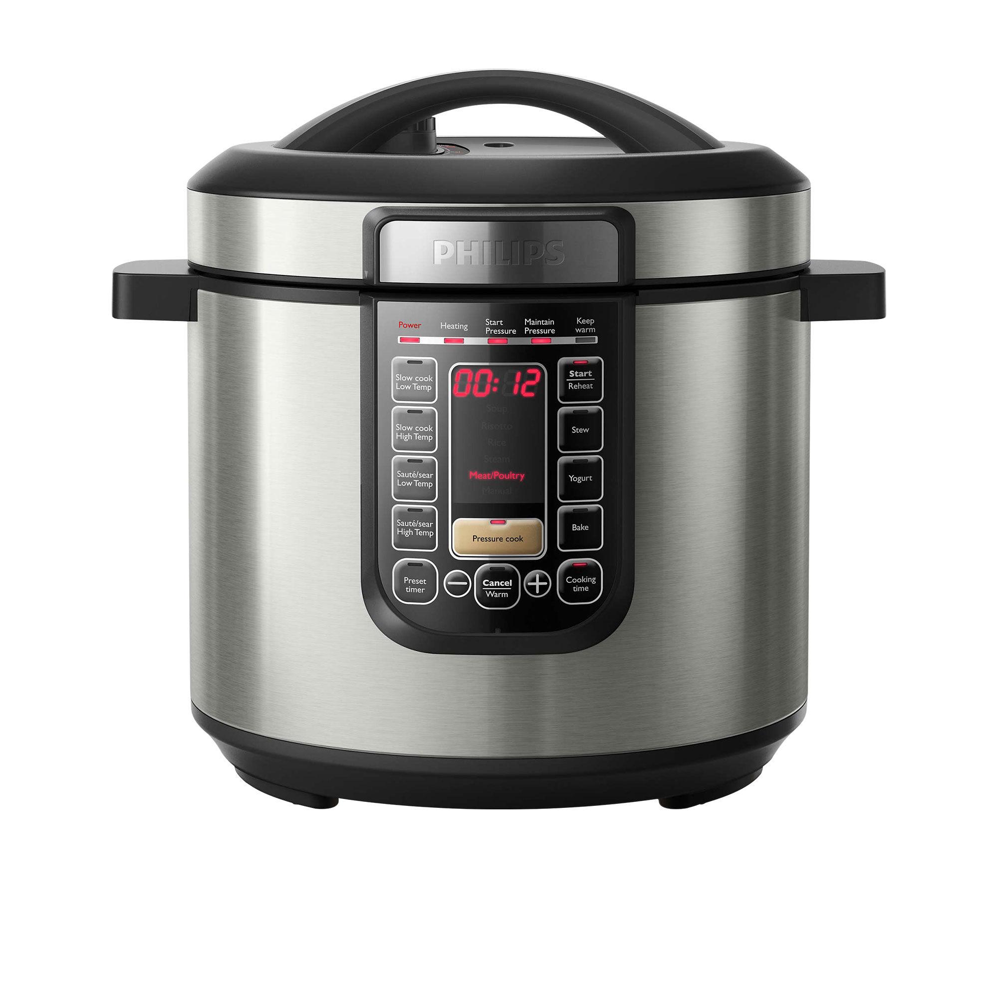 Philips Viva Collection HD2237/72 All in One Cooker 6L Silver Image 1