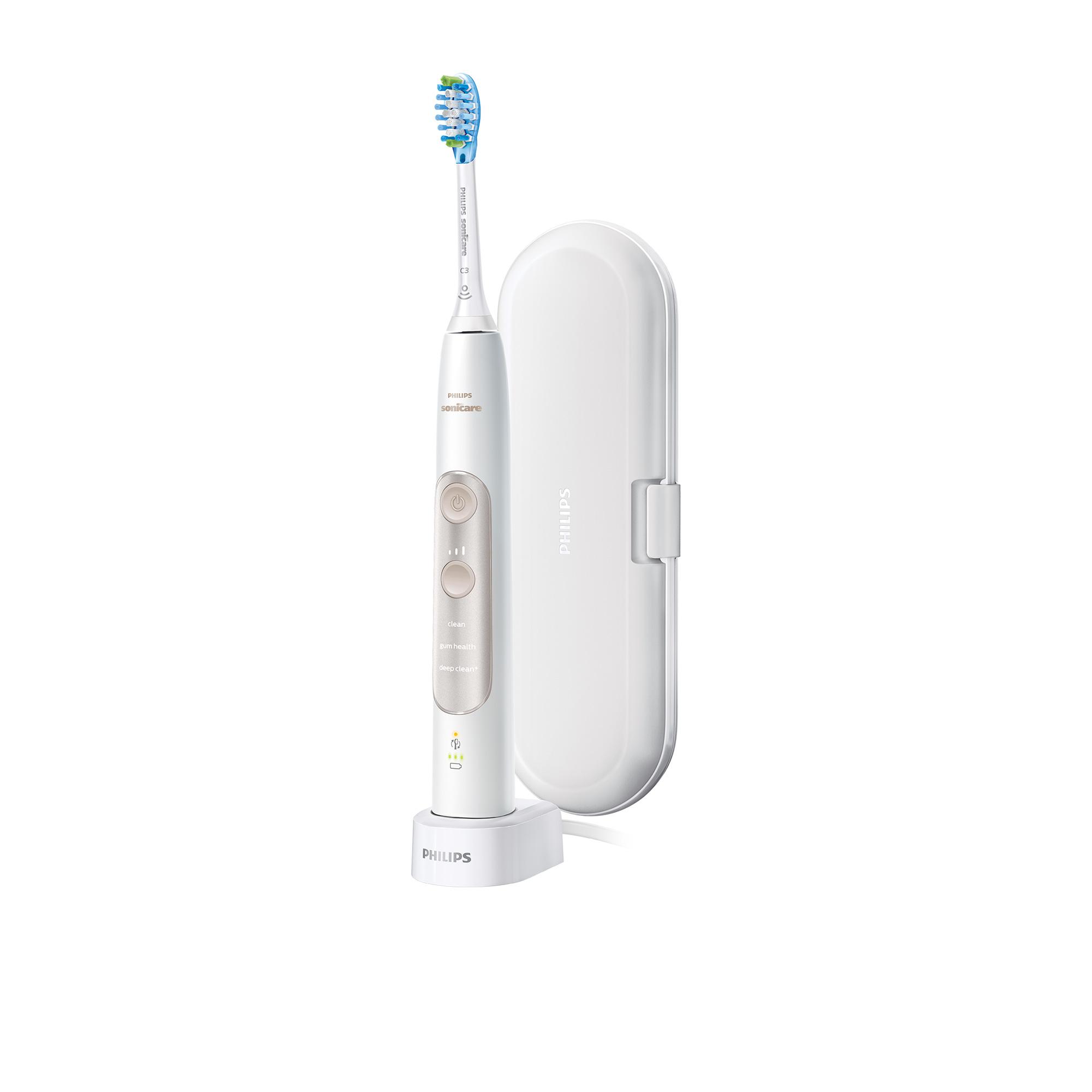 Philips Sonicare 7300 ExpertClean Electric Toothbrush Gold Image 5