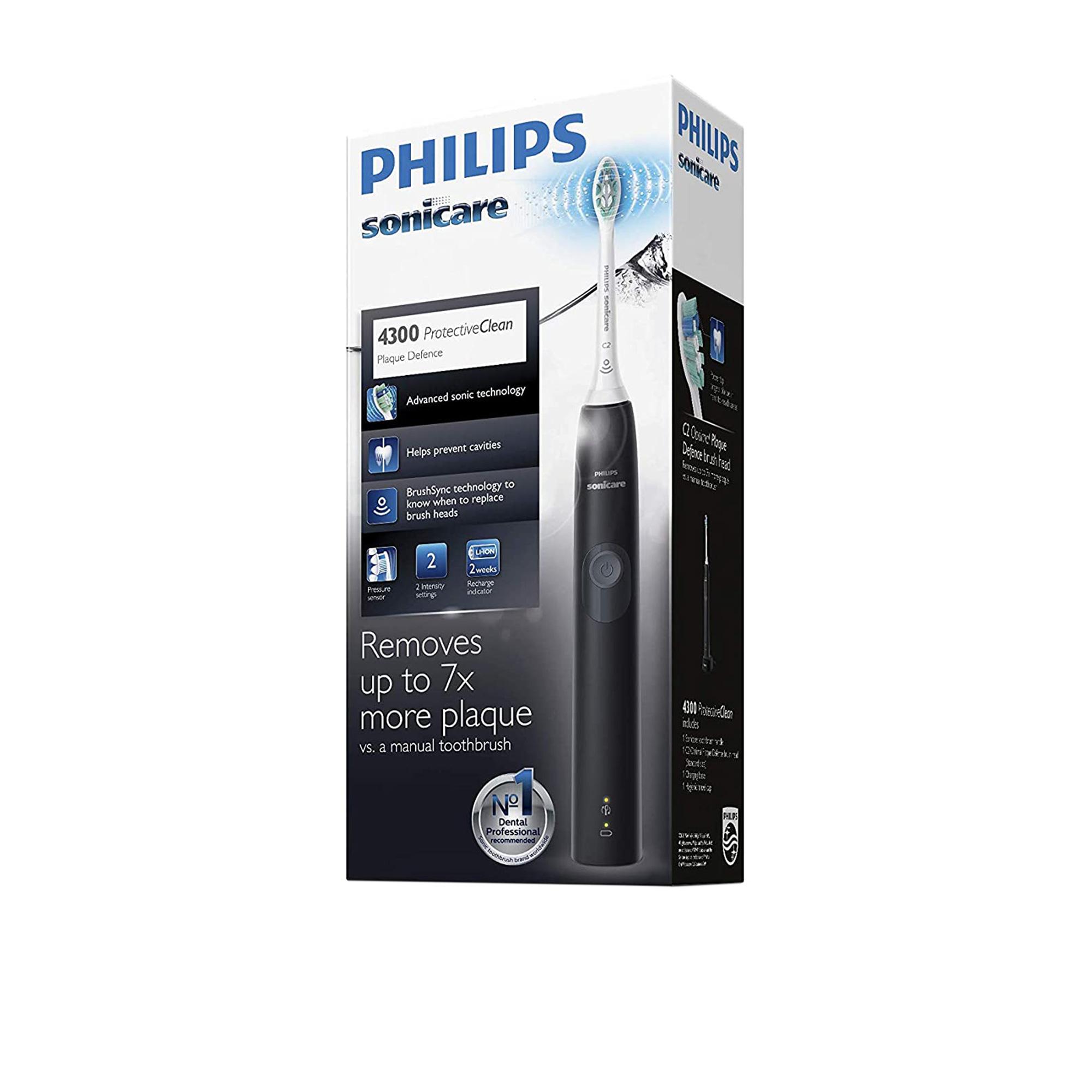 Philips Sonicare ProtectiveClean Plaque Defence Electric Toothbrush 4300 Black Image 4