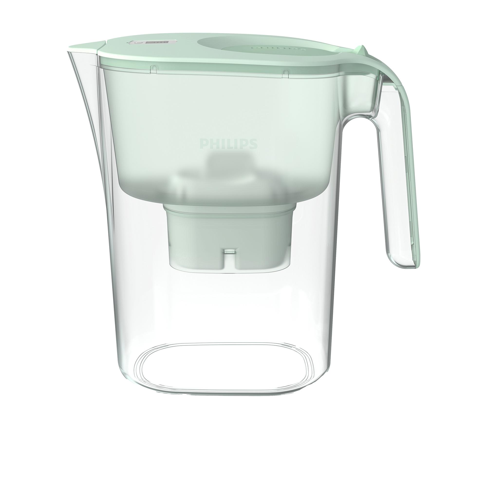 Philips Water Jug with Filter 4L Green Image 1