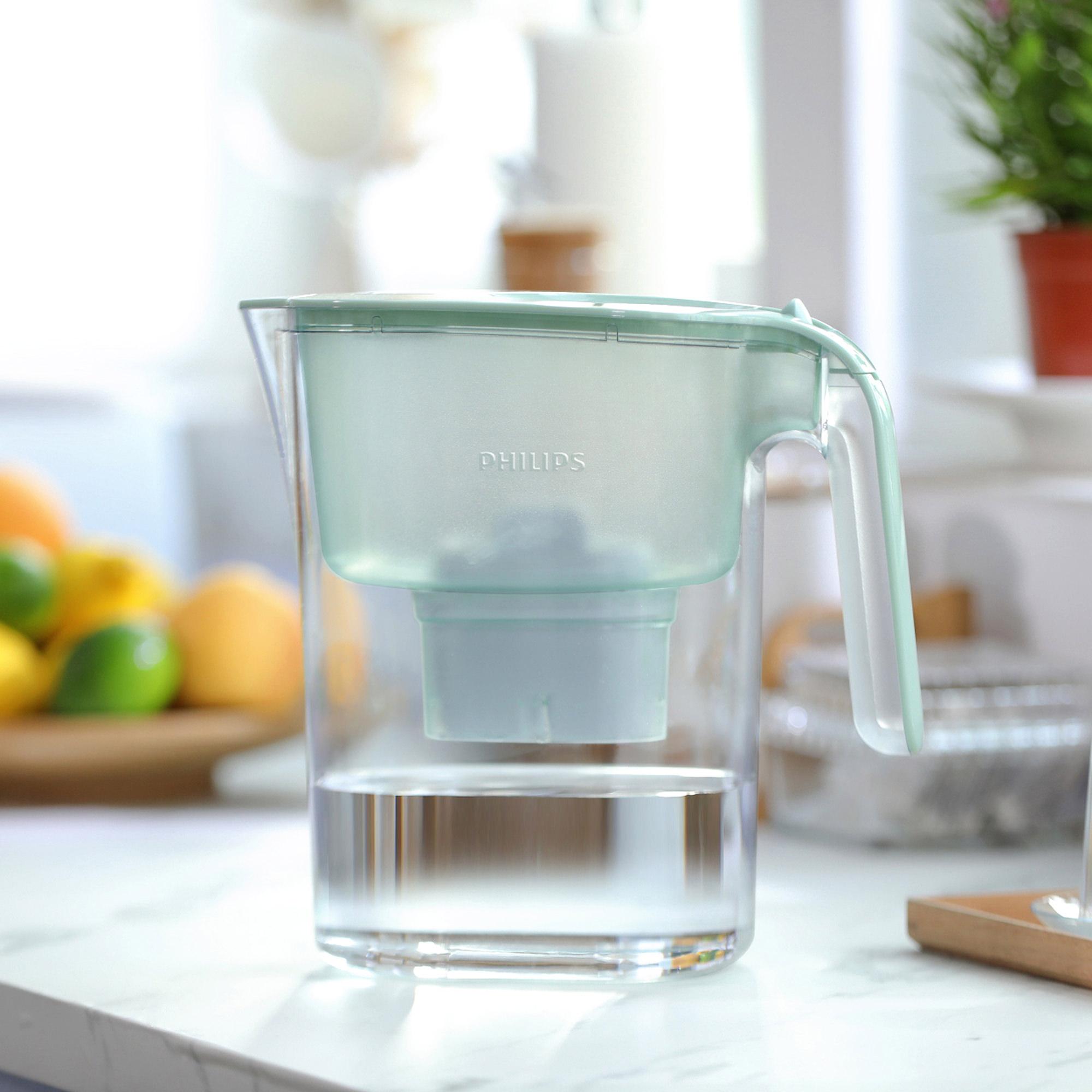 Philips Water Jug with Filter 4L Green Image 2