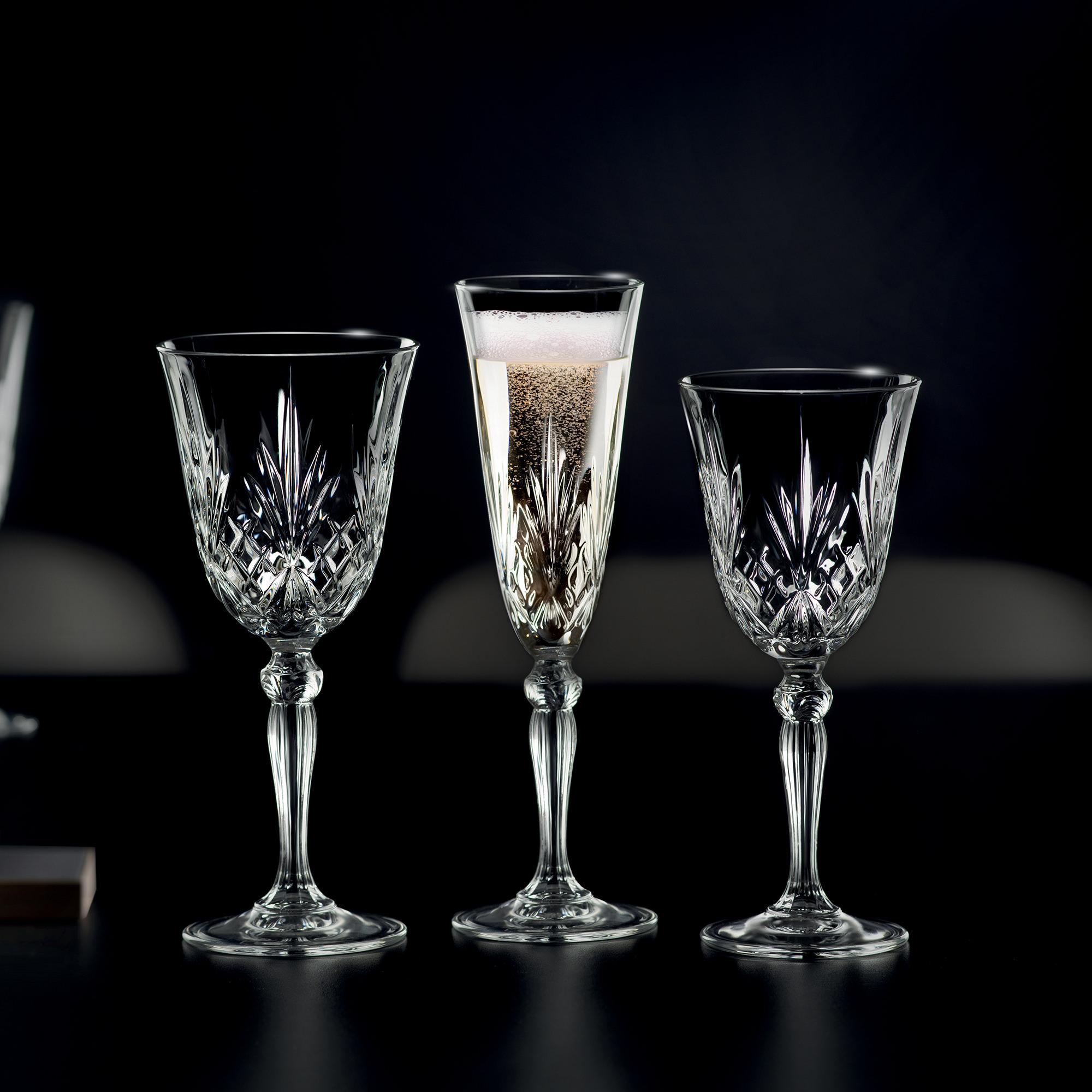 RCR Crystal Melodia White Wine Glass 210ml Set of 6 Image 4