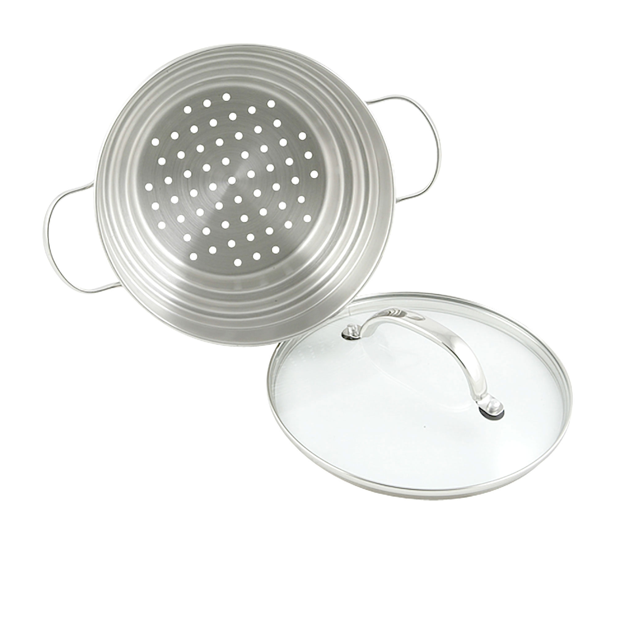 Raco Contemporary Stainless Steel Universal Steamer With Lid Image 1