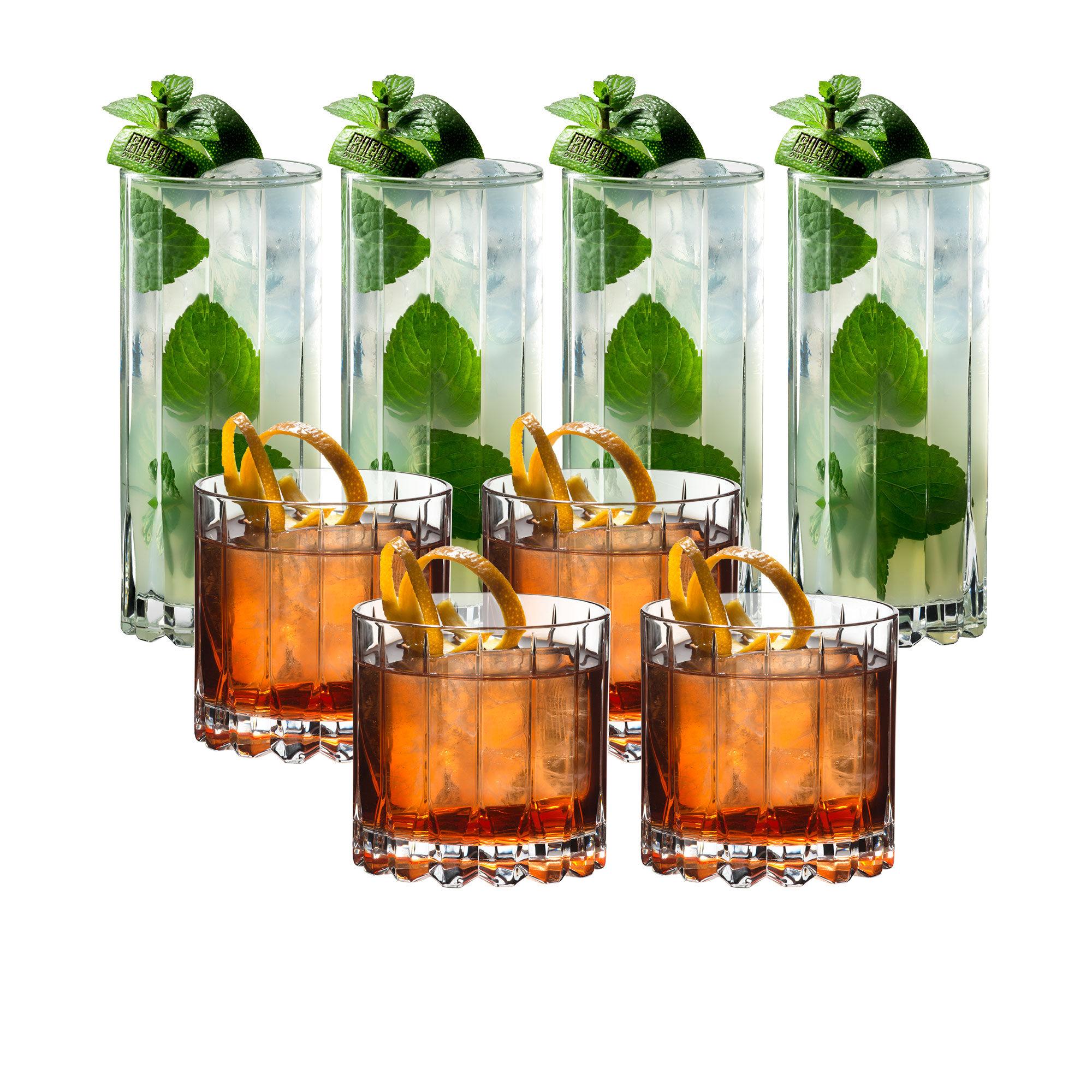 Riedel Drink Specific Rocks Glass and Highball Set 8pc Image 3