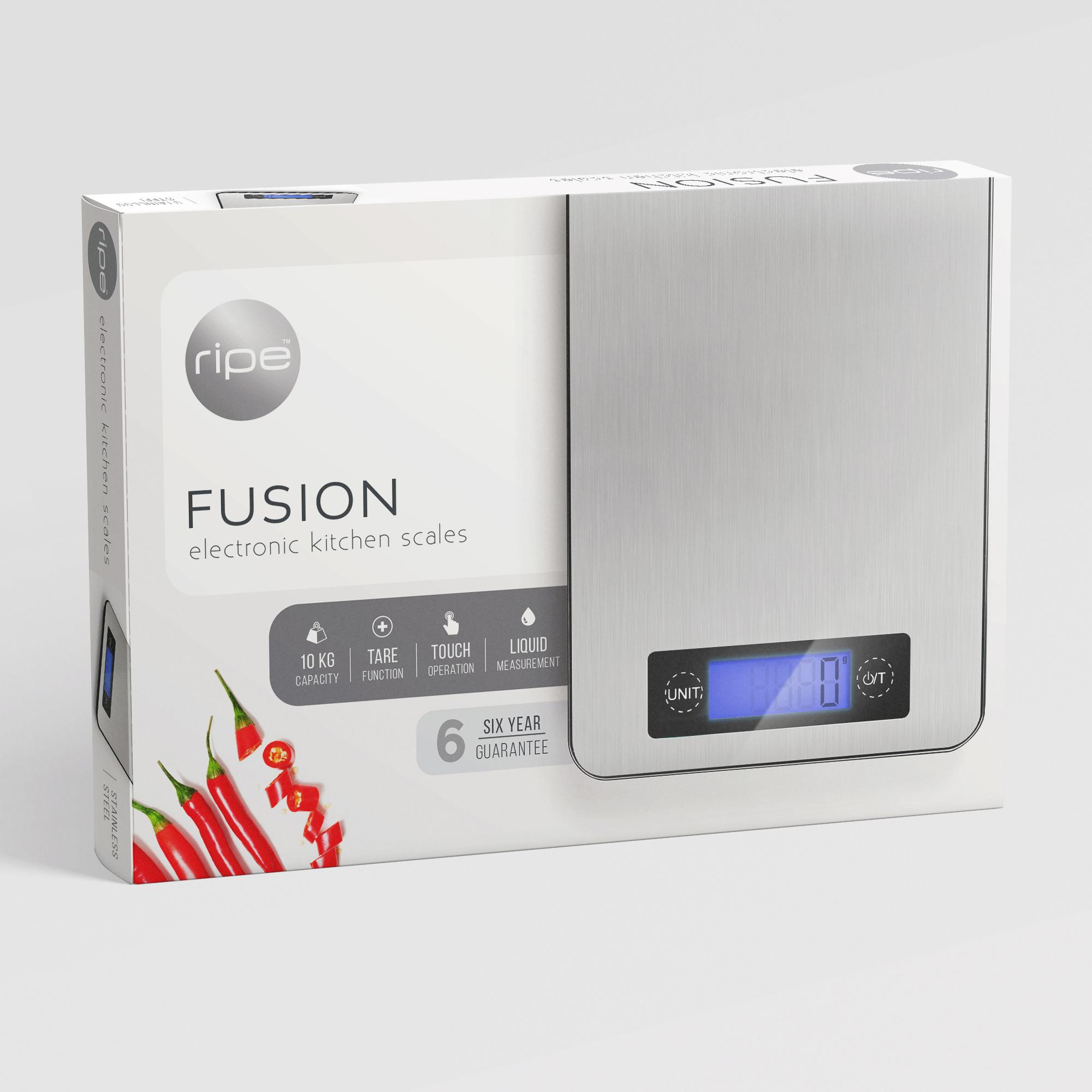 Ripe Digital Kitchen Scale 10kg Stainless Steel Image 3