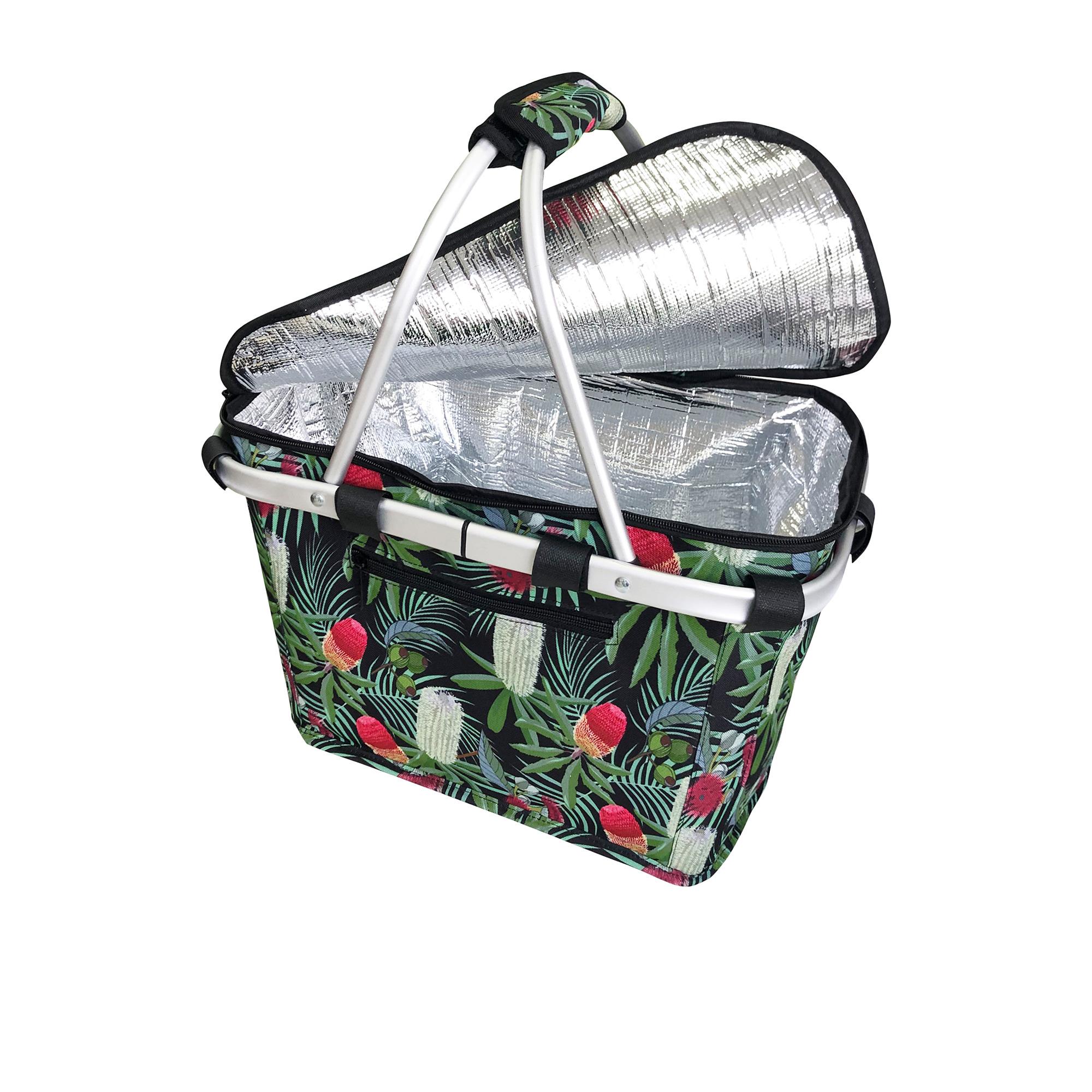 Sachi Insulated Carry Basket with Lid Banksia Image 2