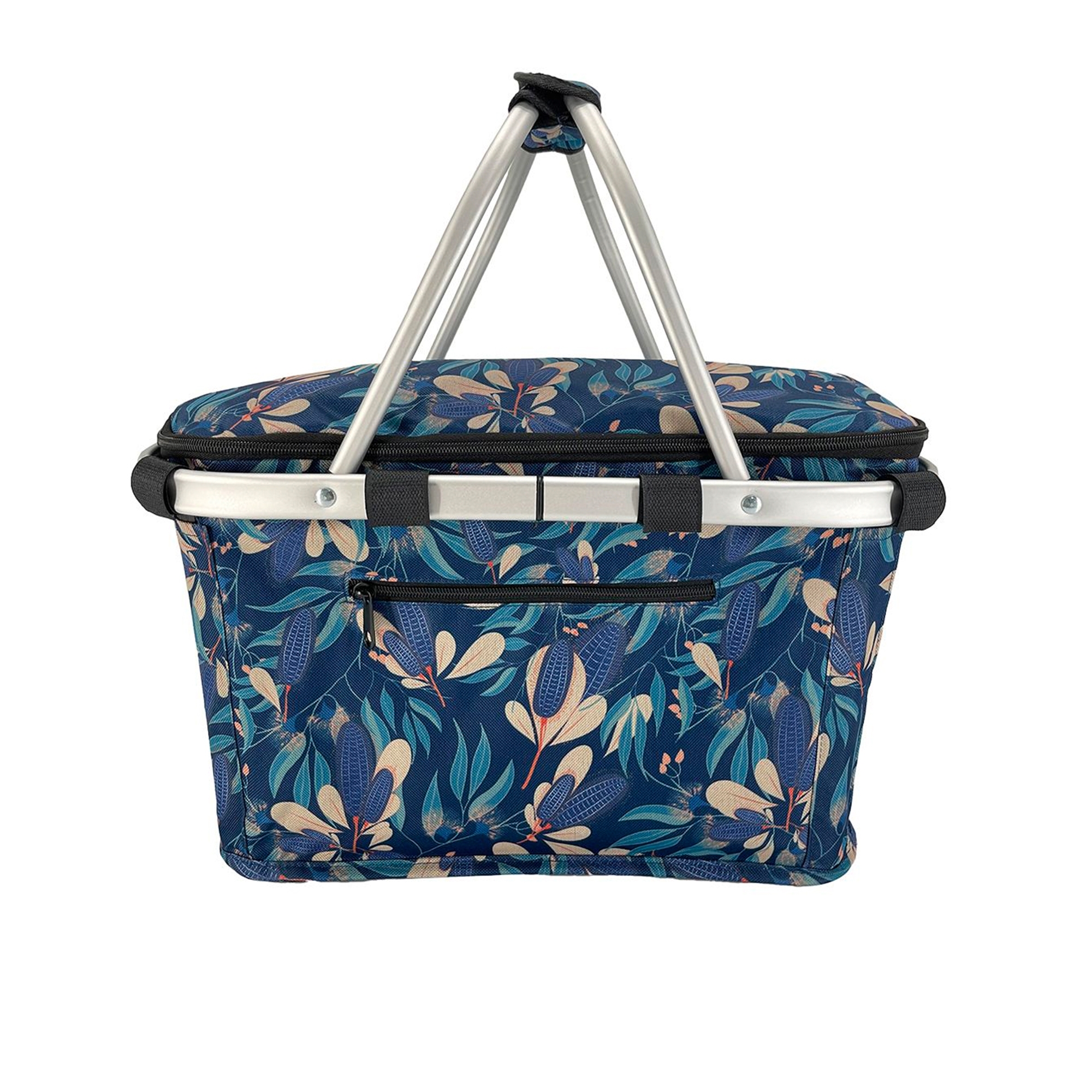 Sachi Insulated Carry Basket with Lid Native Bushland Image 2