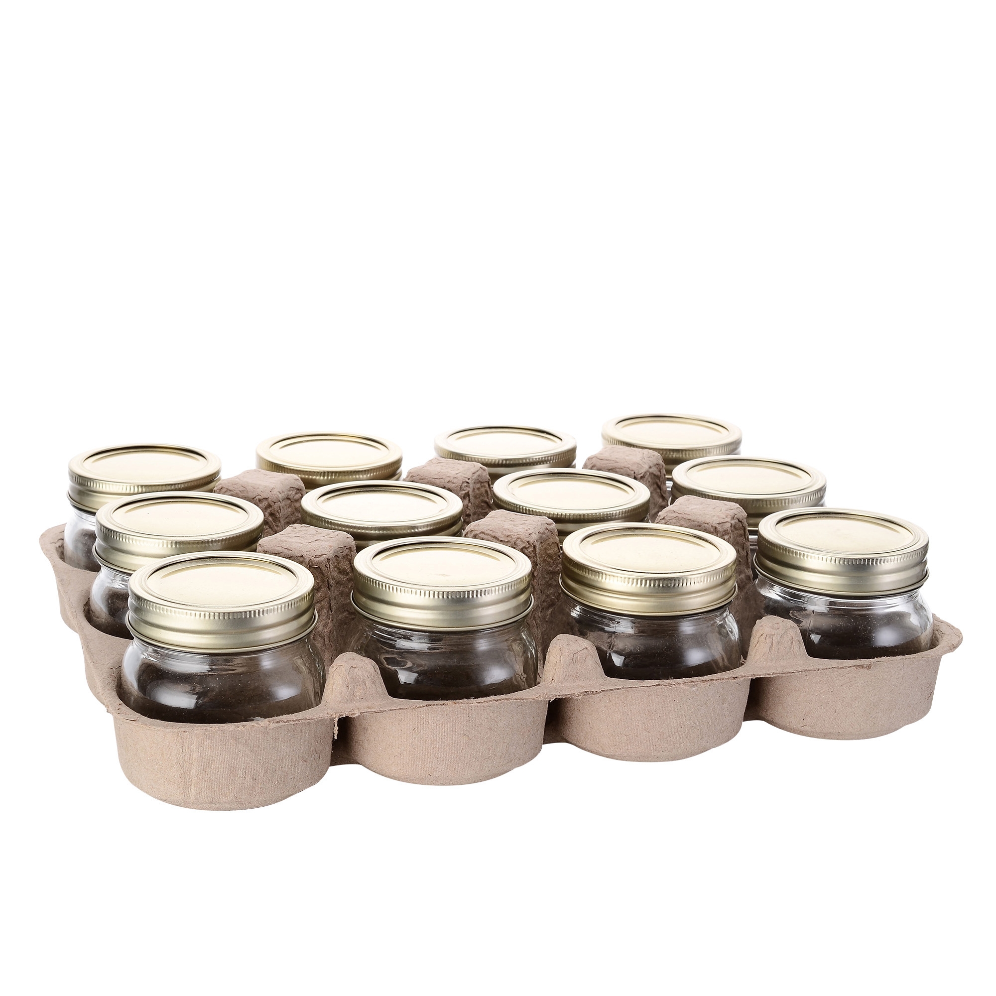 Salisbury & Co Mason Jar with 2pc Lid 250ml Set of 12 Image 2