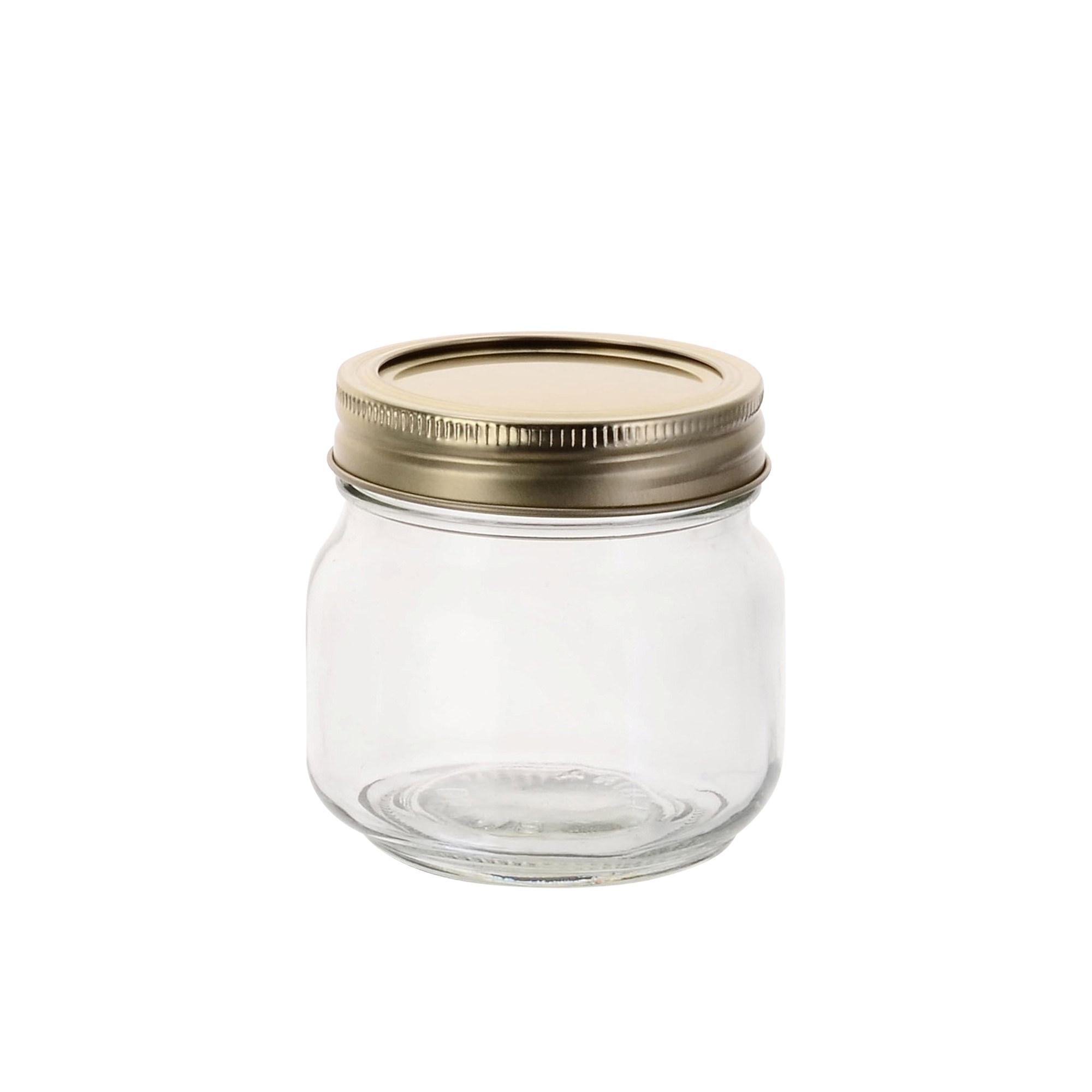 Salisbury & Co Mason Jar with 2pc Lid 250ml Set of 12 Image 3