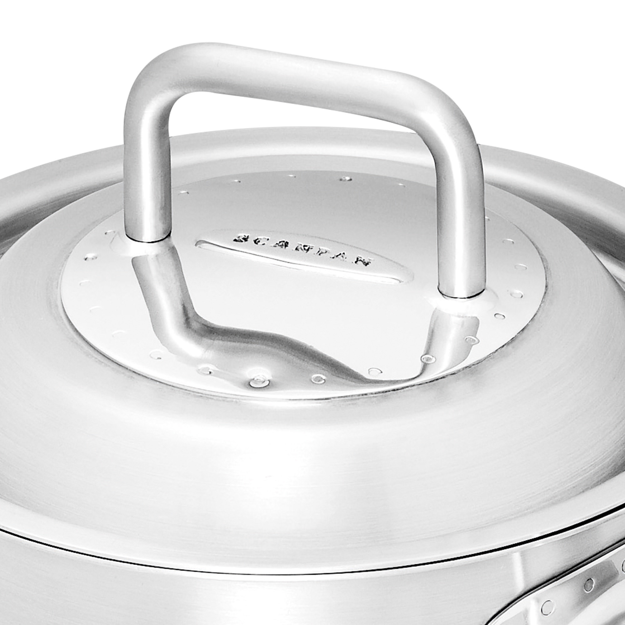 Scanpan Commercial Stainless Steel Covered Saucepan 14cm - 1.2L Image 2