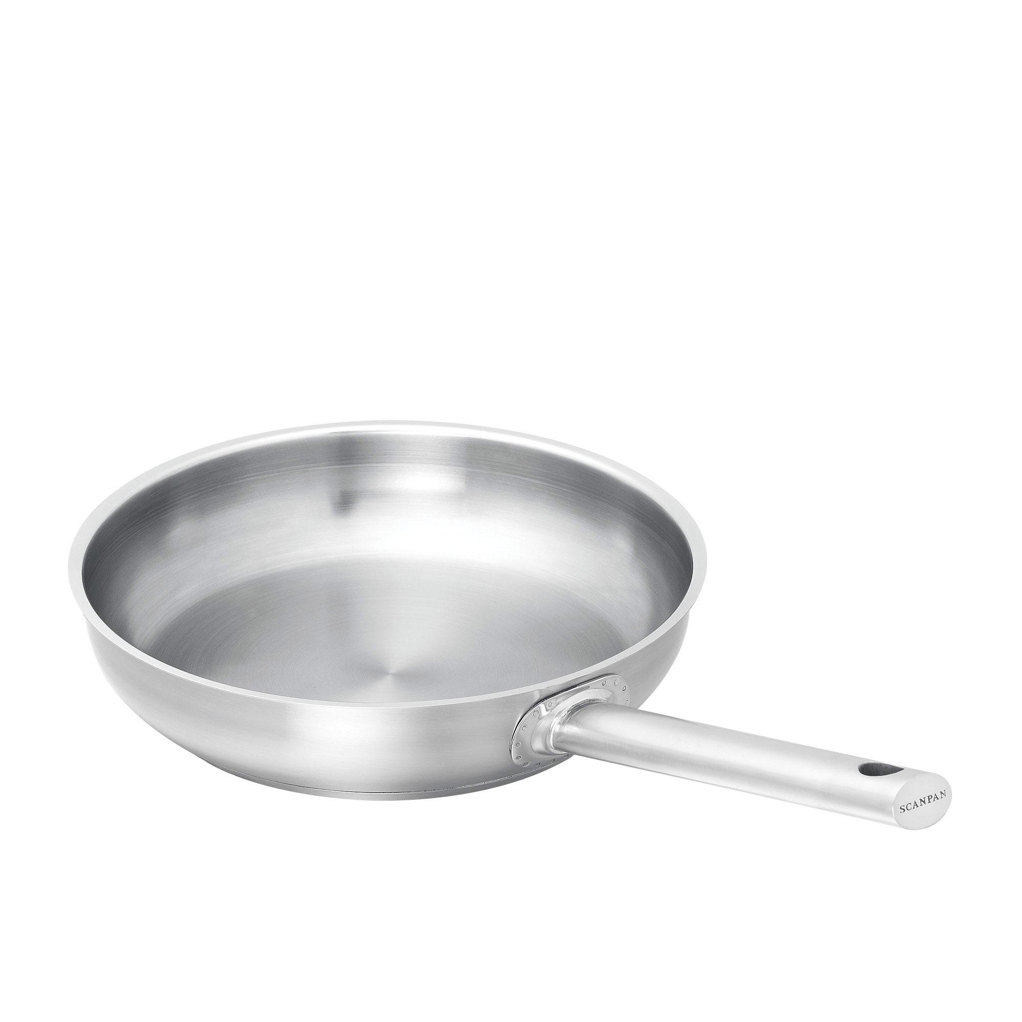 Scanpan Commercial Stainless Steel Frypan 30cm Image 1