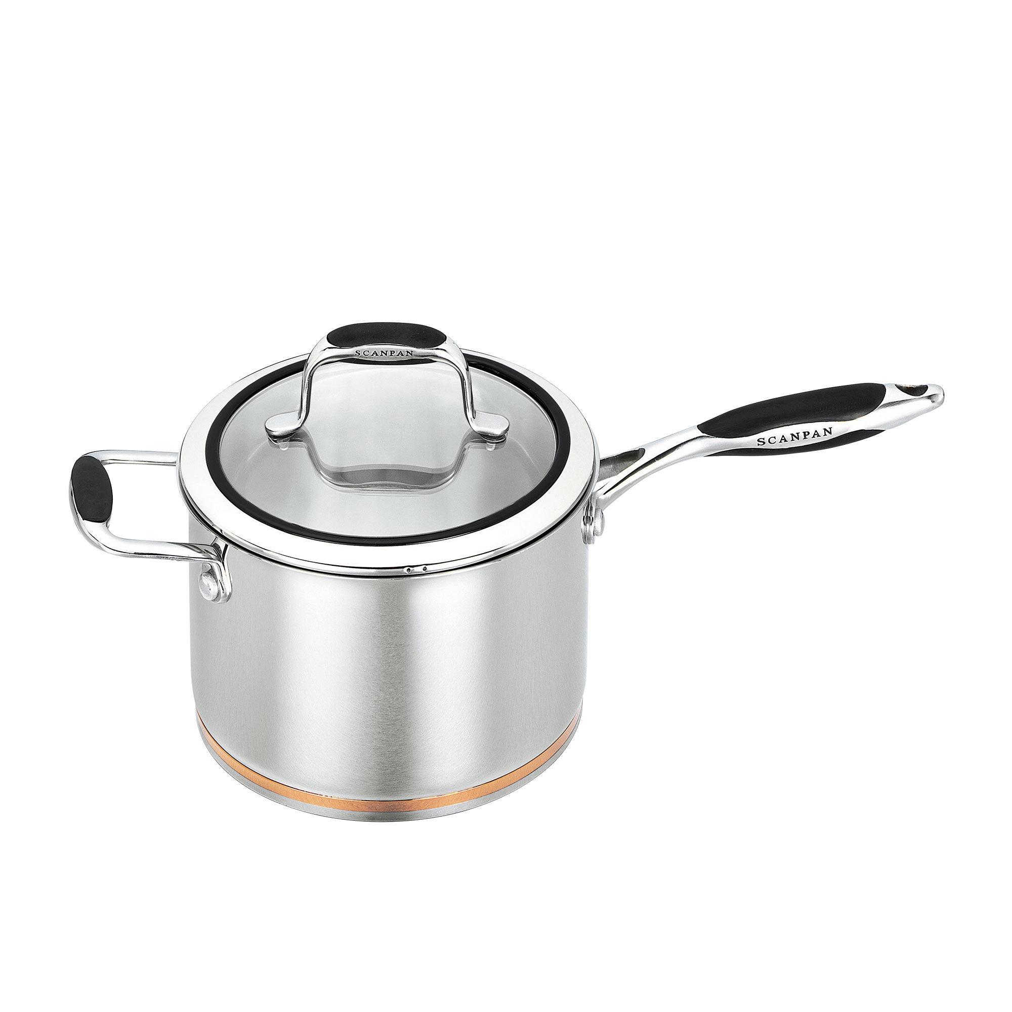 Scanpan Coppernox Stainless Steel Covered Saucepan 20cm - 3.5L Image 1