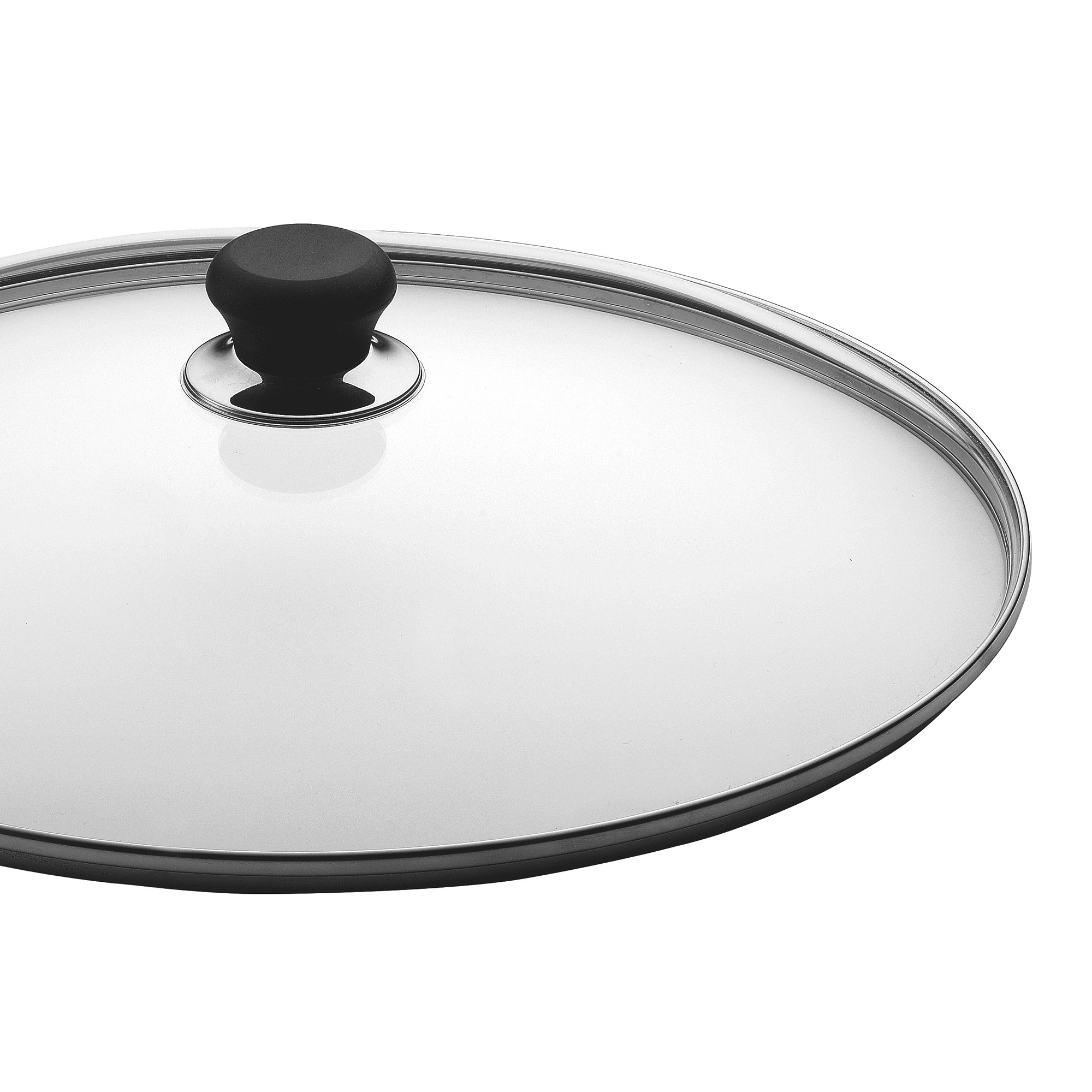 Scanpan Glass Lid with Silver Rim 16cm Image 2