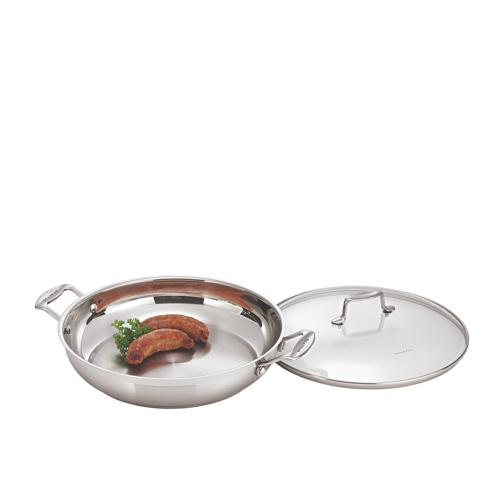 Scanpan Impact Chef's Pan with Lid 32cm Image 2