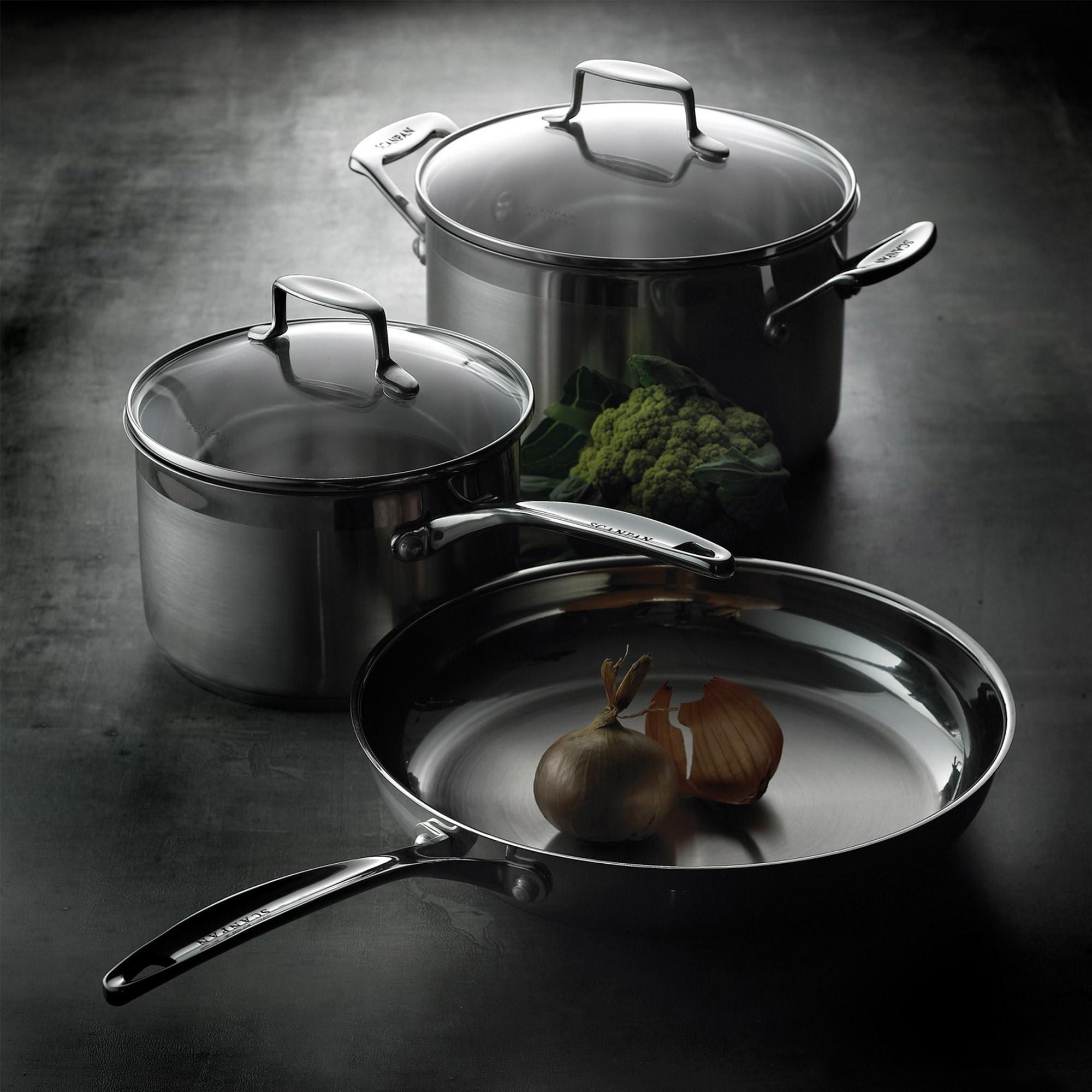 Scanpan Impact Stainless Steel Saucepan with Lid 20cm - 3.5L Image 4