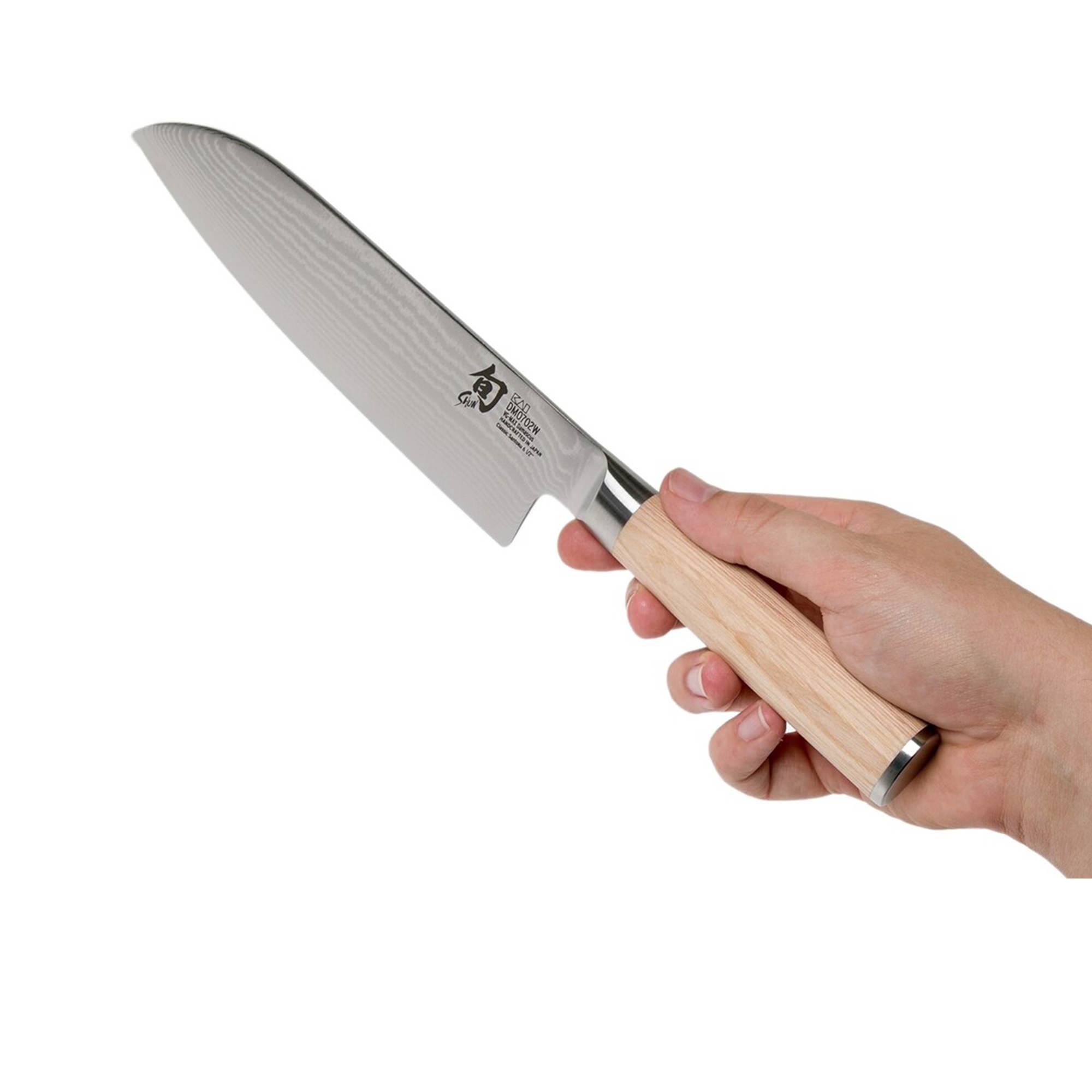 Shun Classic Santoku Knife 18cm White Image 2
