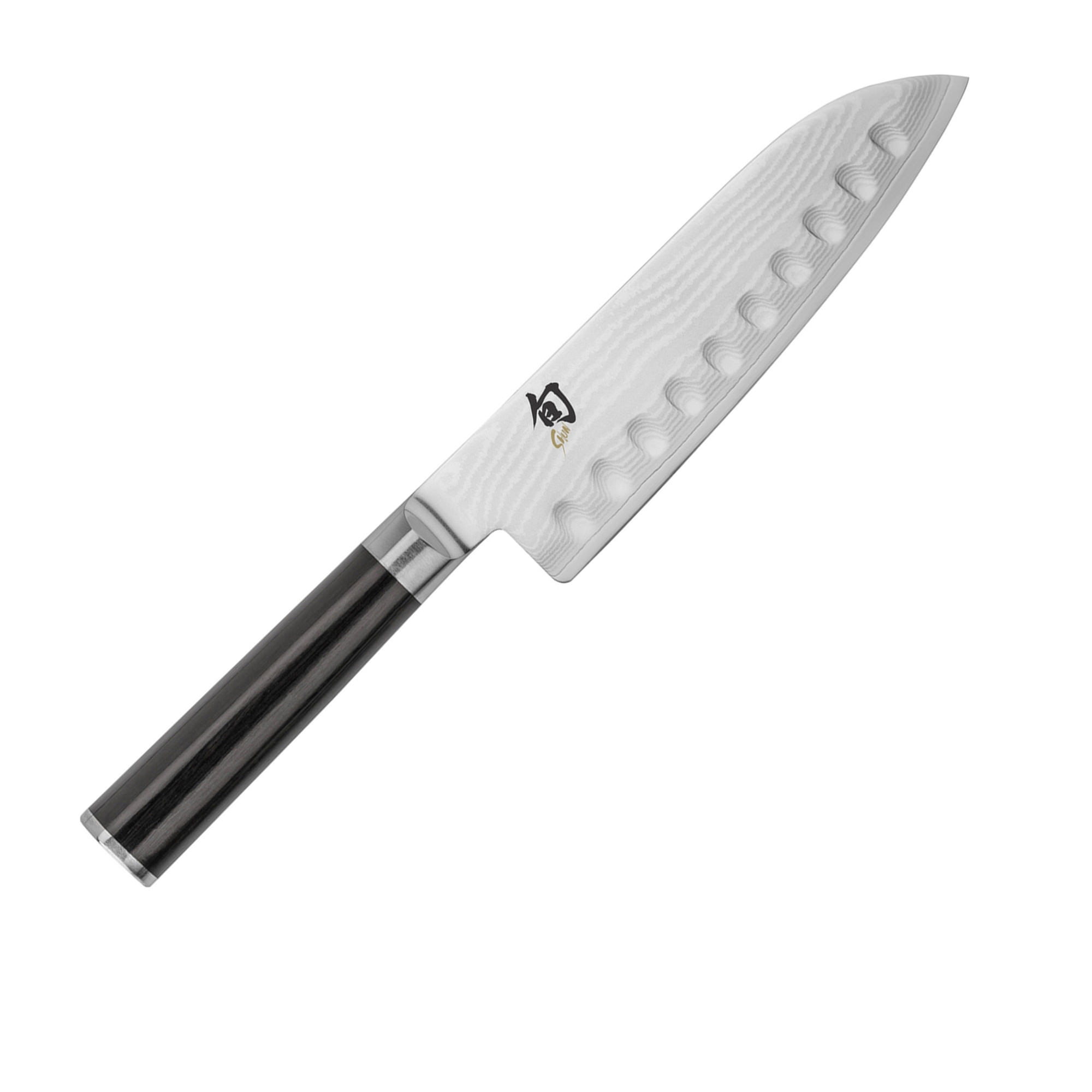 Shun Classic Santoku Knife Scalloped 18cm Image 1