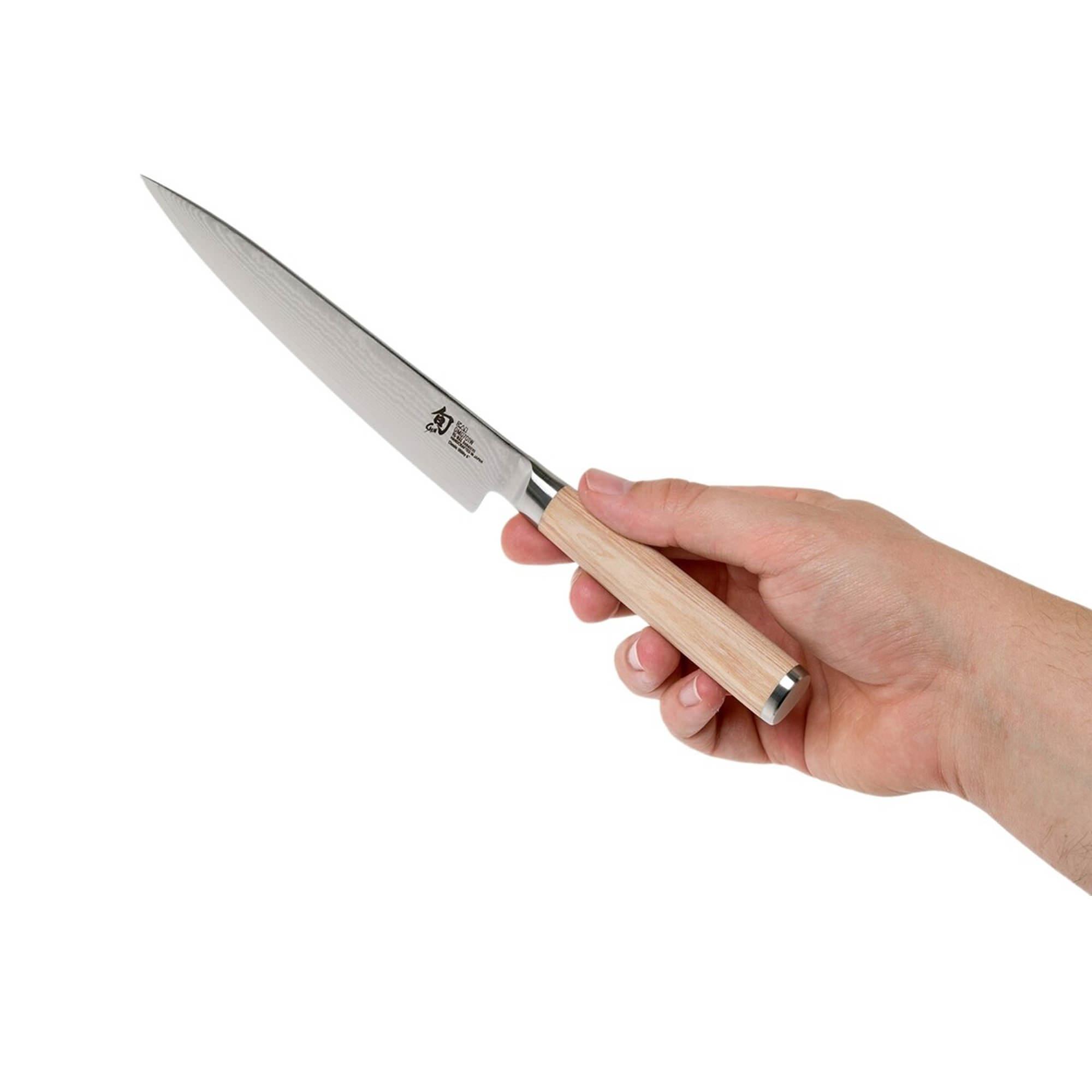 Shun Classic Utility Knife 15cm White Image 2