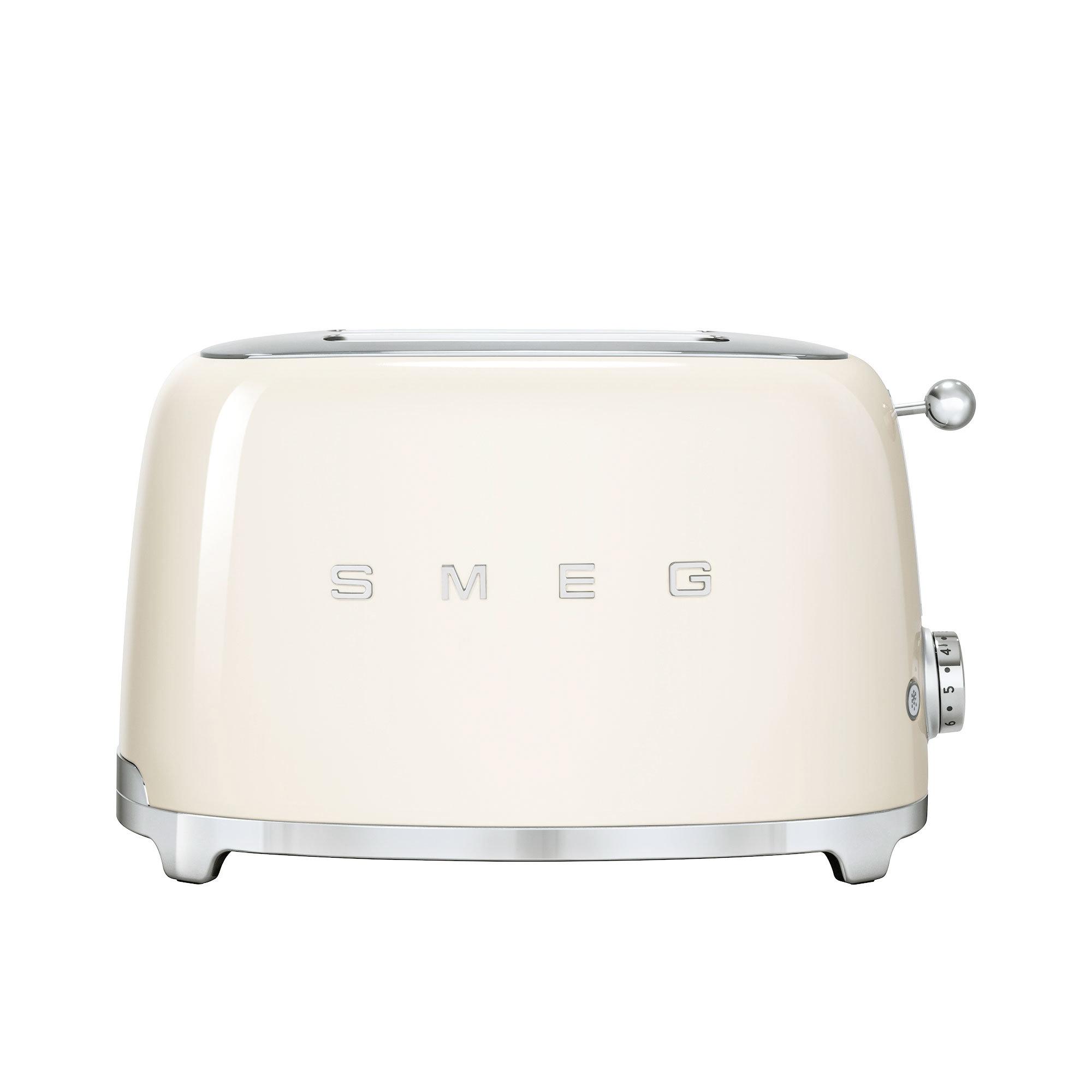 Smeg 50's Retro Style 2 Slice Toaster Cream Image 3