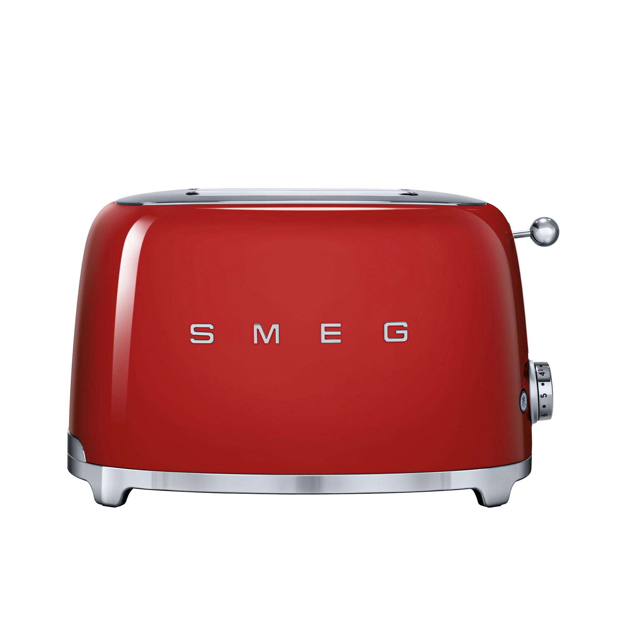 Smeg 50's Retro Style 2 Slice Toaster Red Image 3