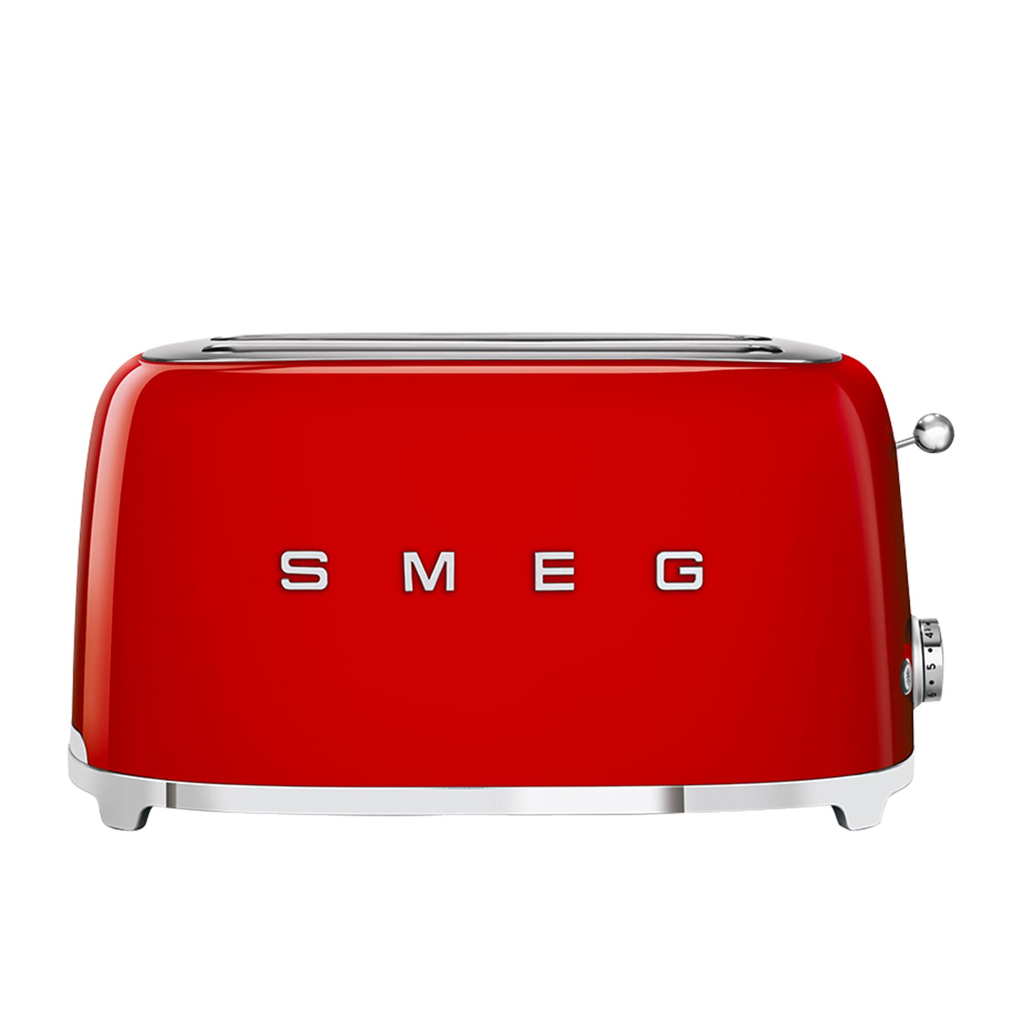 Smeg 50's Retro Style 4 Slice Toaster Red Image 5