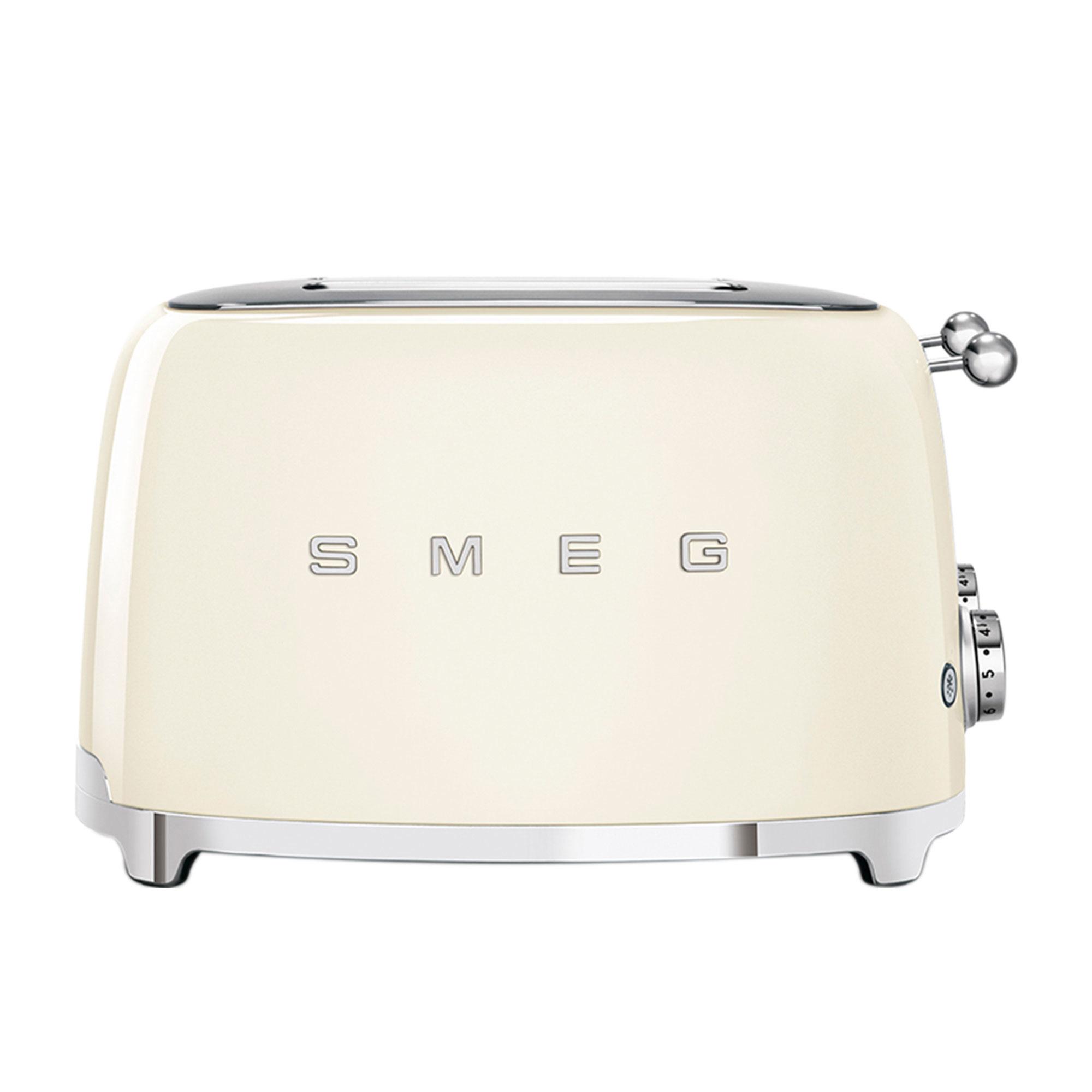 Smeg 50's Retro Style 4 Slot Toaster Cream Image 5