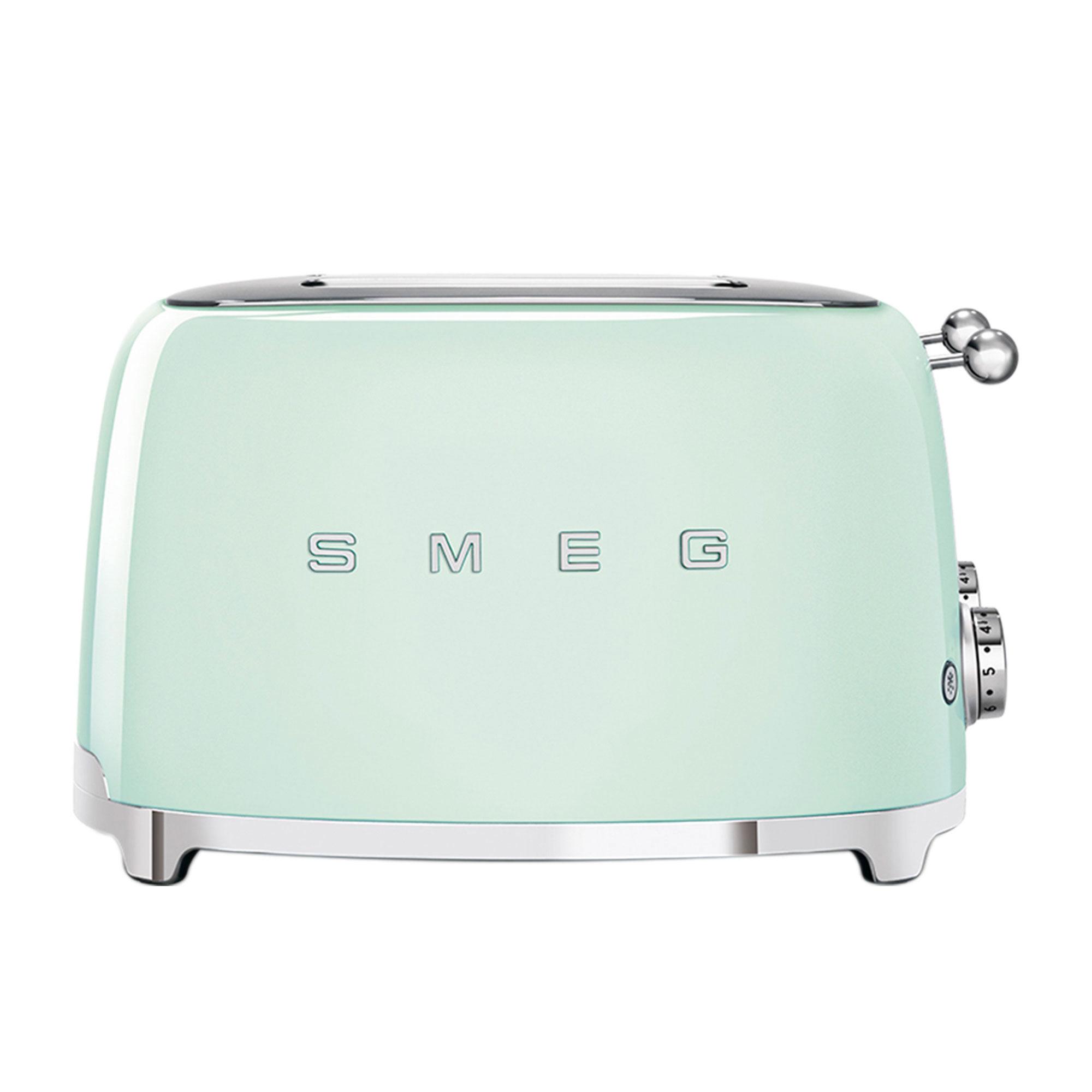 Smeg 50's Retro Style 4 Slot Toaster Pastel Green Image 6